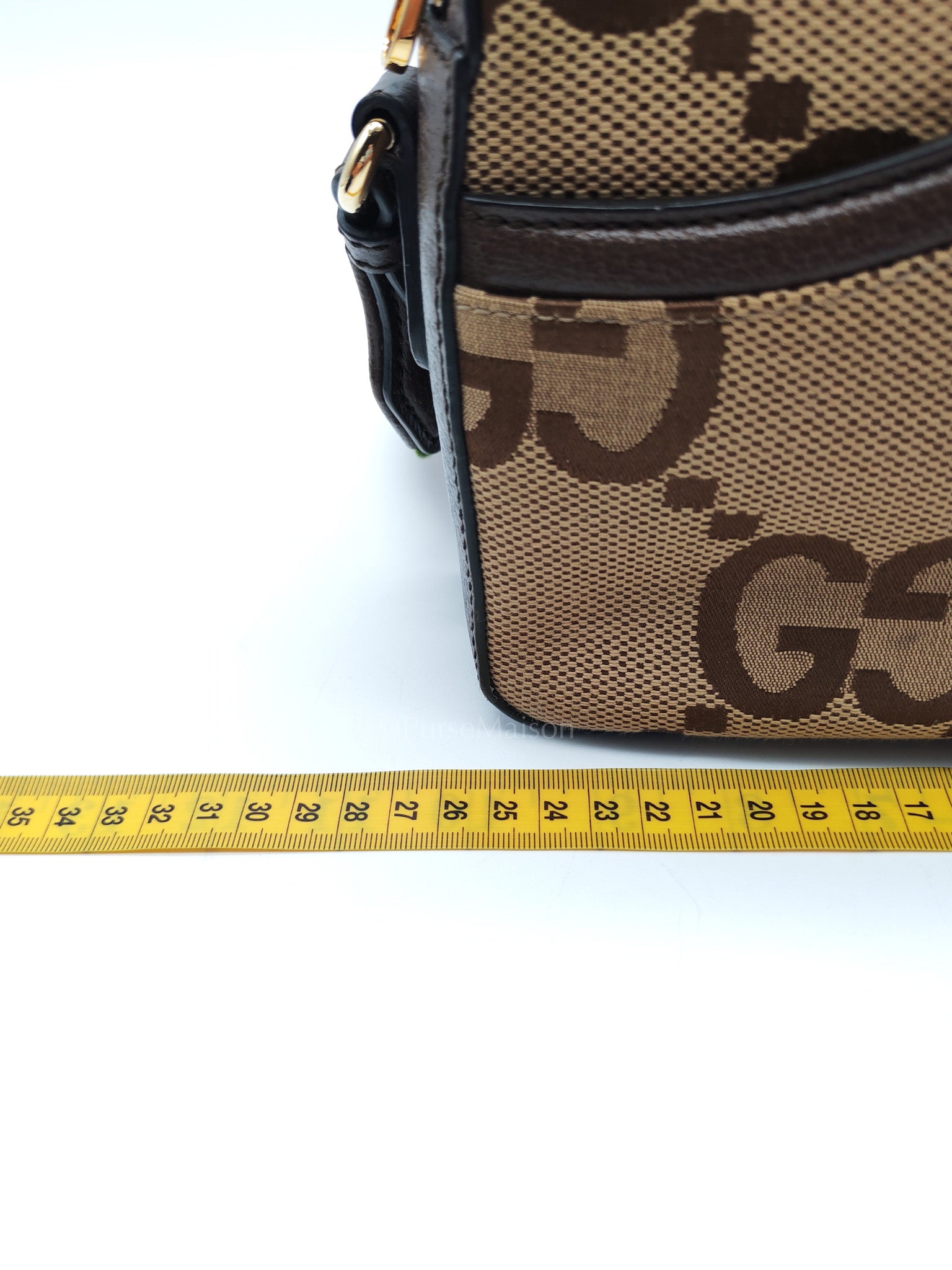 Jumbo Logo Messenger Crossbody Bag