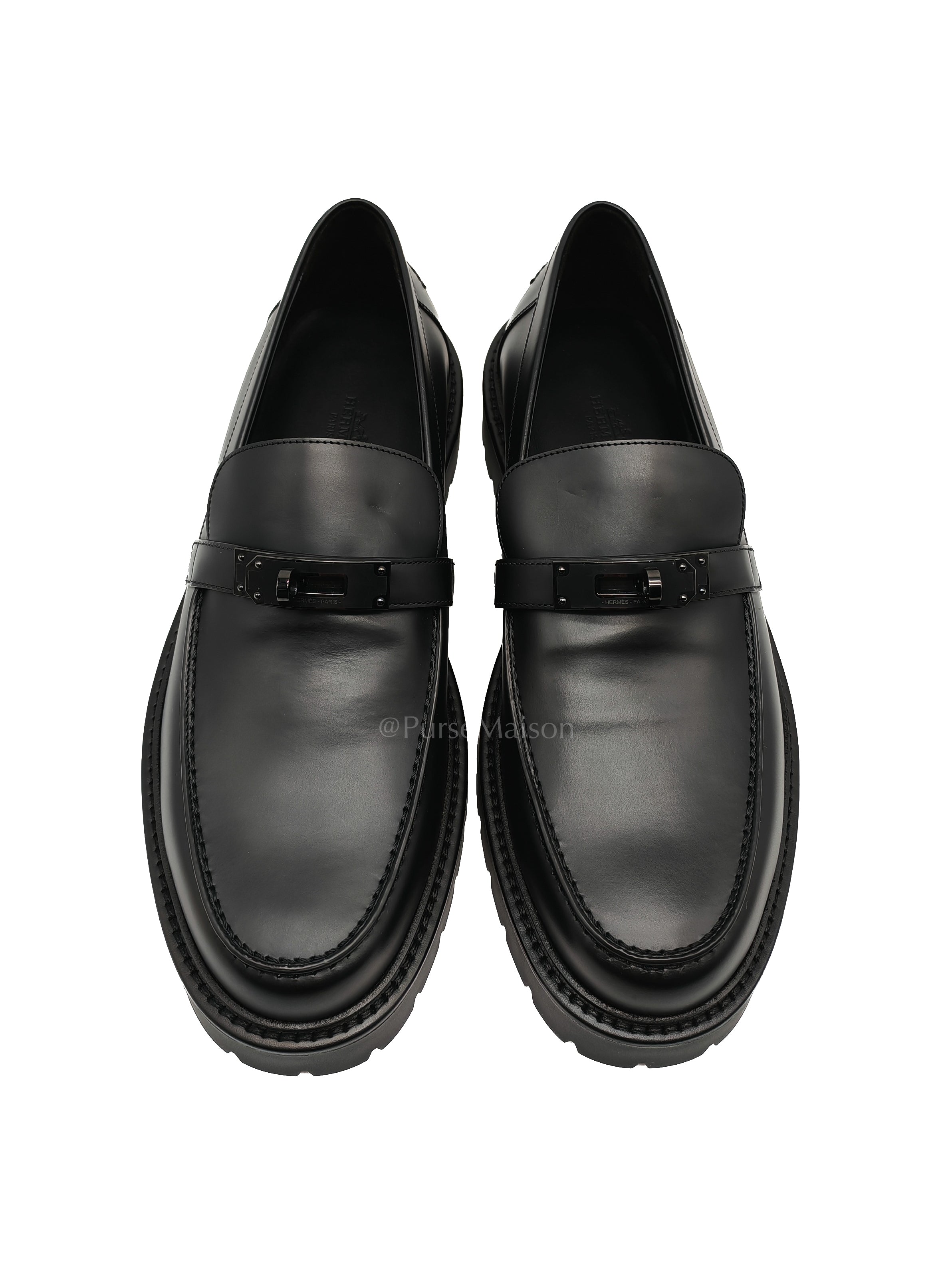 Kelly Loafers in Black Size 42 EU (27cm) Stamp W (2024)