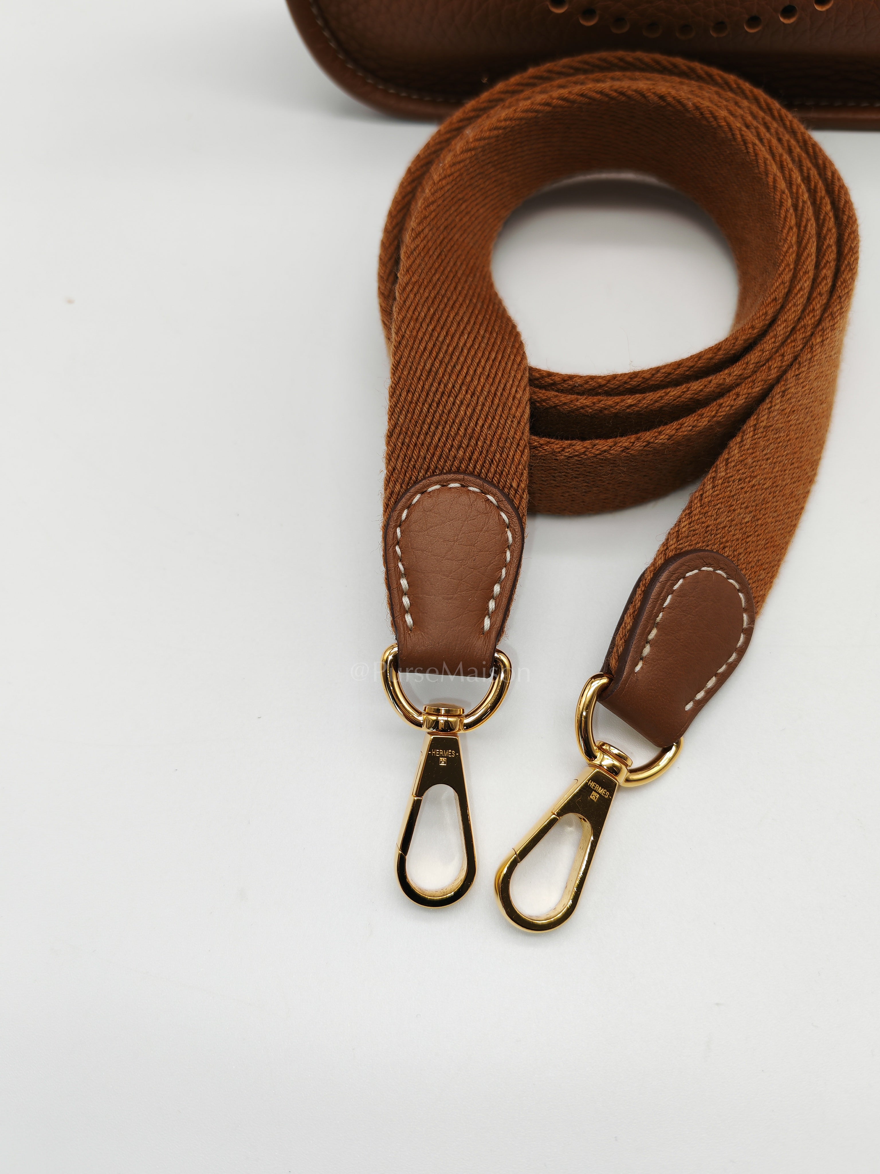 Evelyne TPM Gold Clemence Leather in Gold Hardware Stamp W(2024)