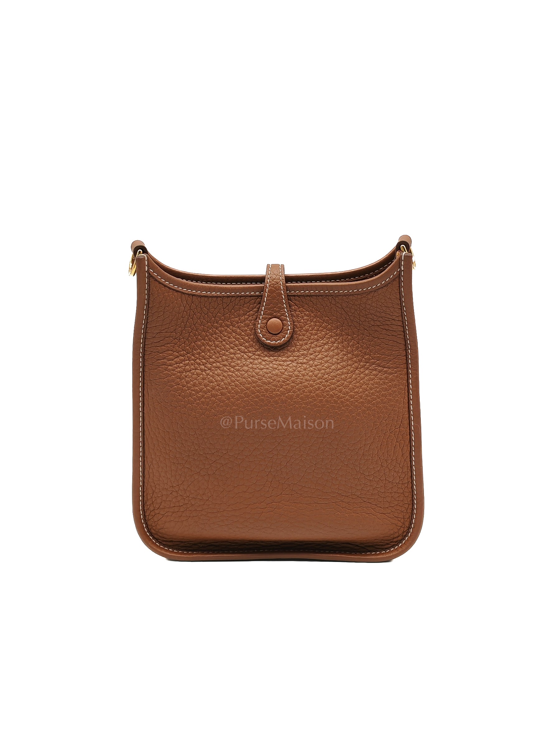 Evelyne TPM Gold Clemence Leather in Gold Hardware Stamp W(2024)