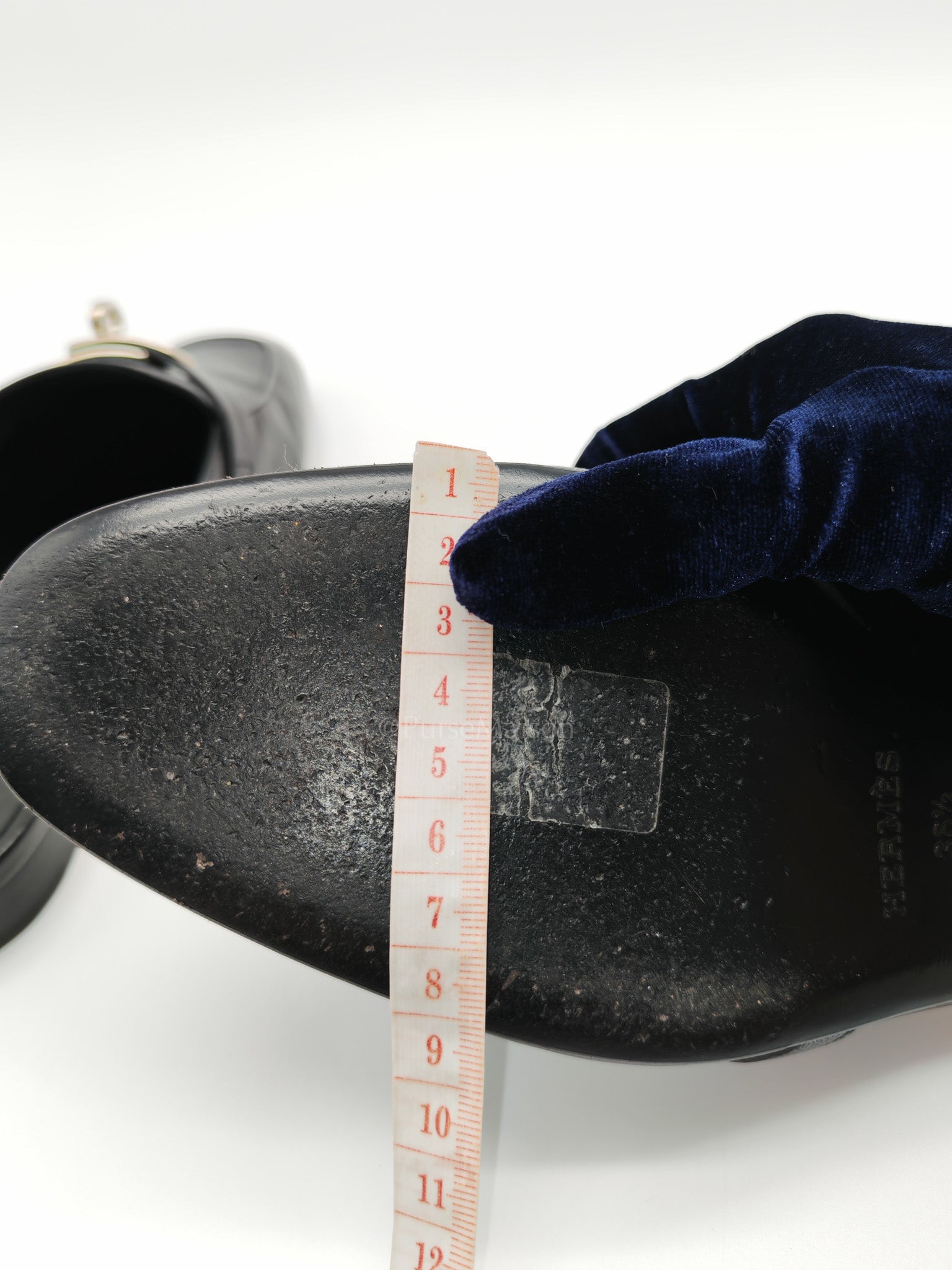 Oz Mules Black/Noir Goatskin Leather in Palladium Hardware Size 36.5 EU (24.5cm)
