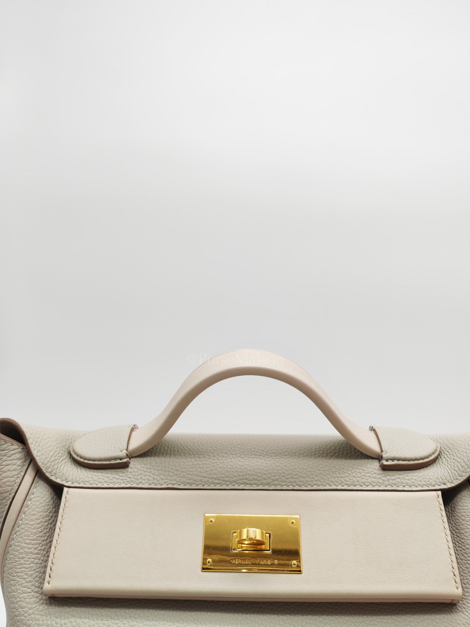 24/24 29 Bag in Beton Togo Leather & Gold Hardware Stamp Y (2020)