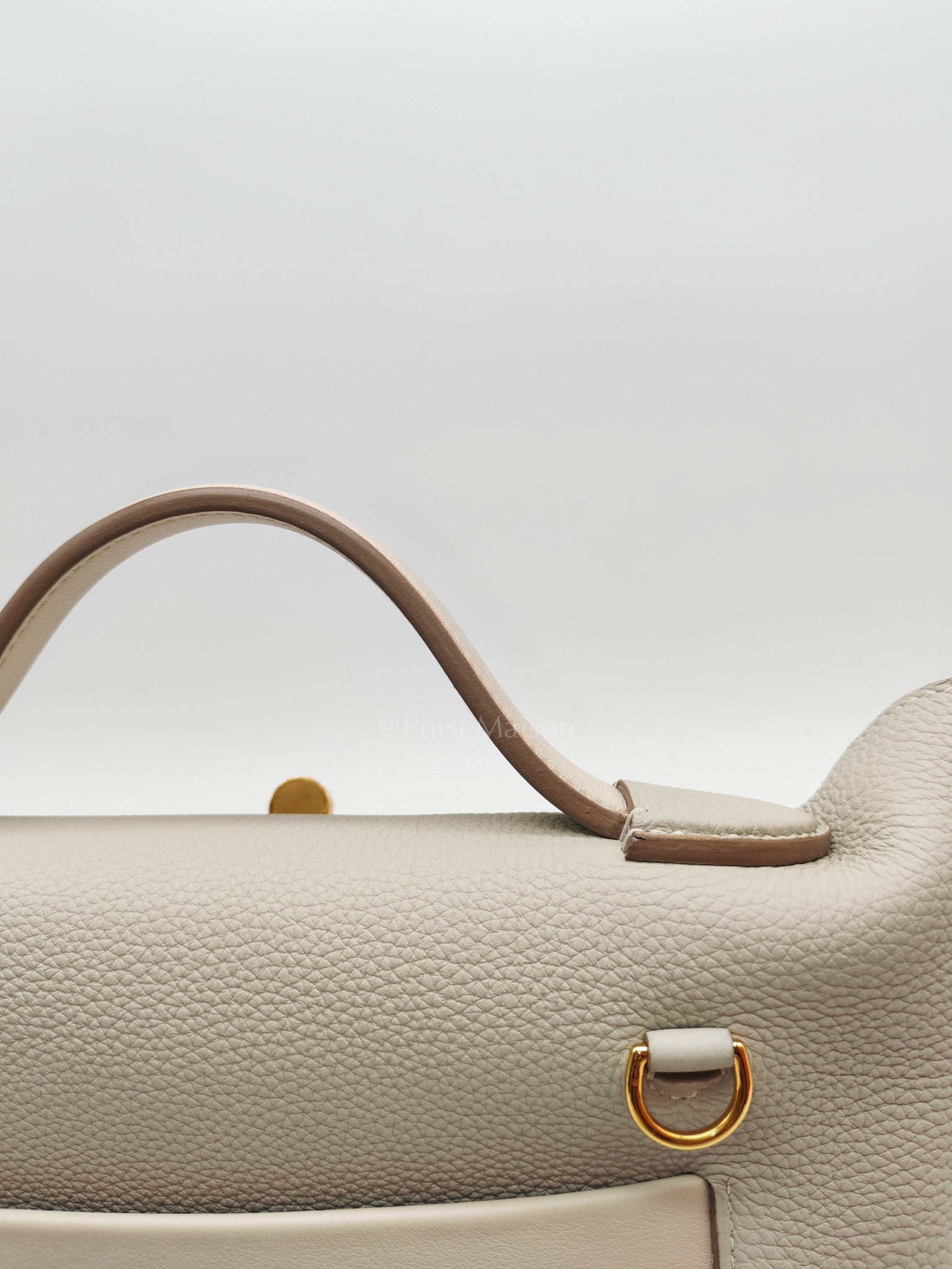 24/24 29 Bag in Beton Togo Leather & Gold Hardware Stamp Y (2020)