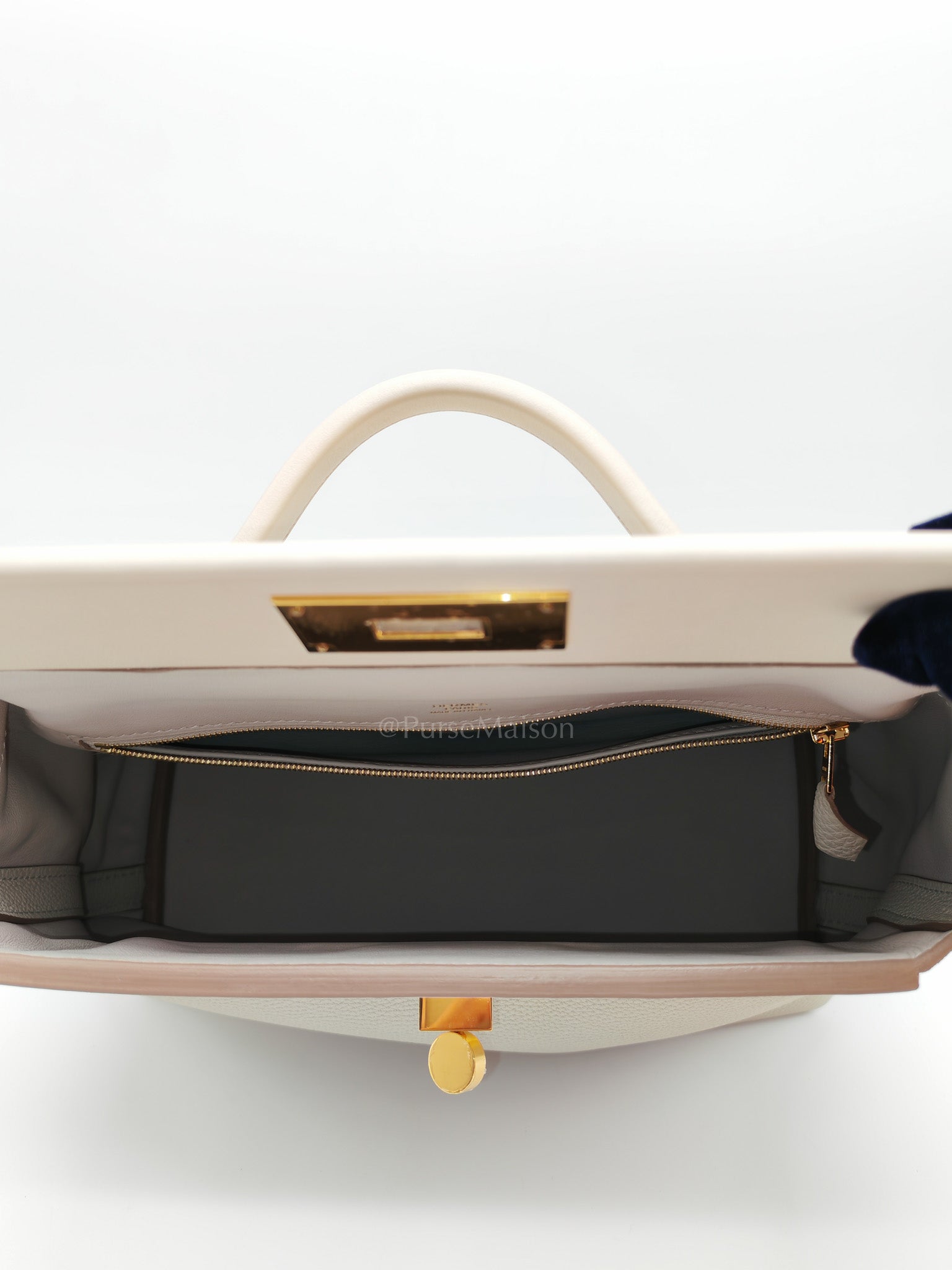24/24 29 Bag in Beton Togo Leather & Gold Hardware Stamp Y (2020)