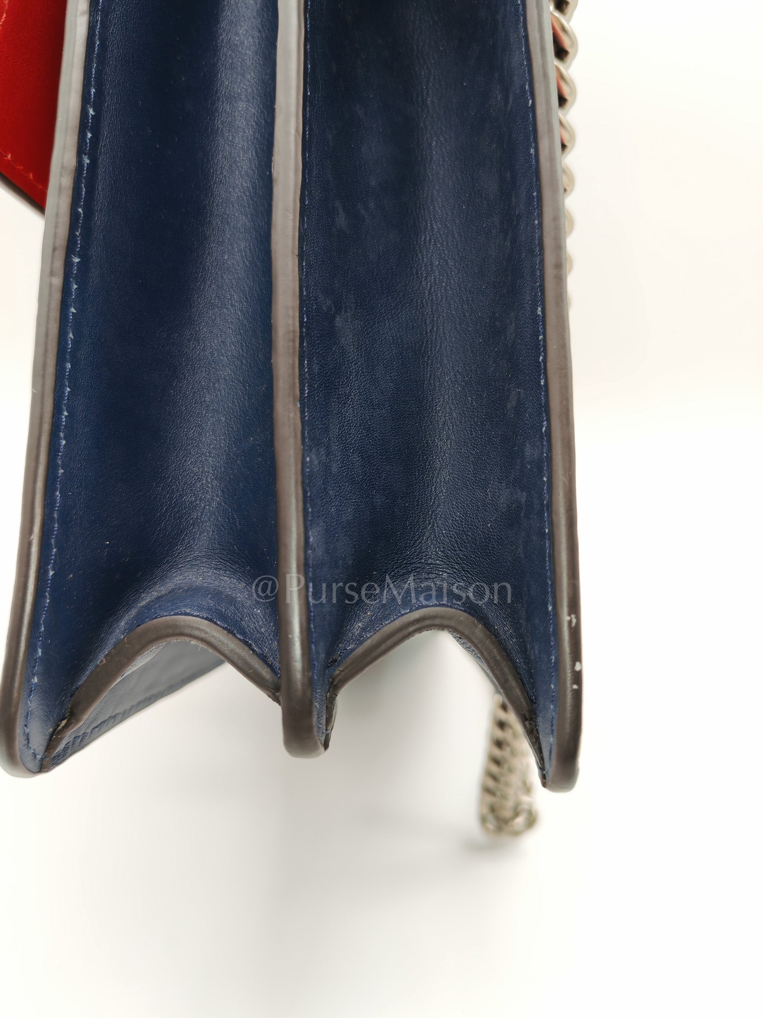 Dionysus Medium Shoulder Bag in Tricolor Prominent Embroidered Bee and Ruthenium Hardware
