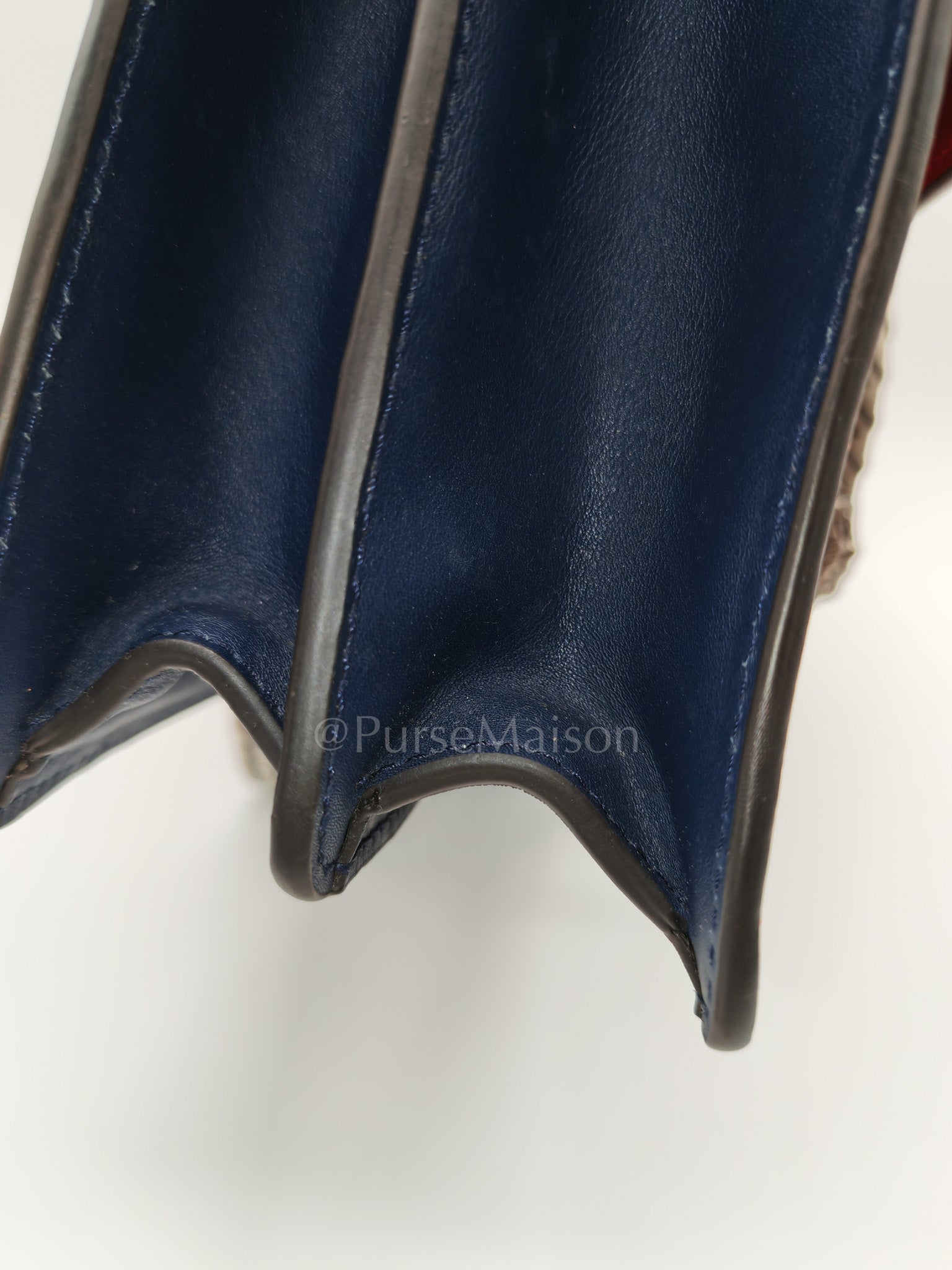 Dionysus Medium Shoulder Bag in Tricolor Prominent Embroidered Bee and Ruthenium Hardware
