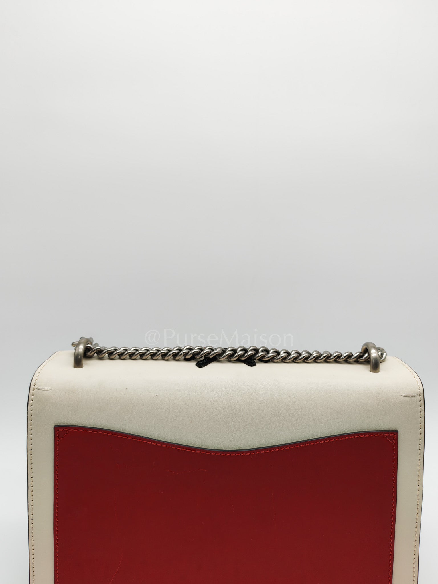 Dionysus Medium Shoulder Bag in Tricolor Prominent Embroidered Bee and Ruthenium Hardware