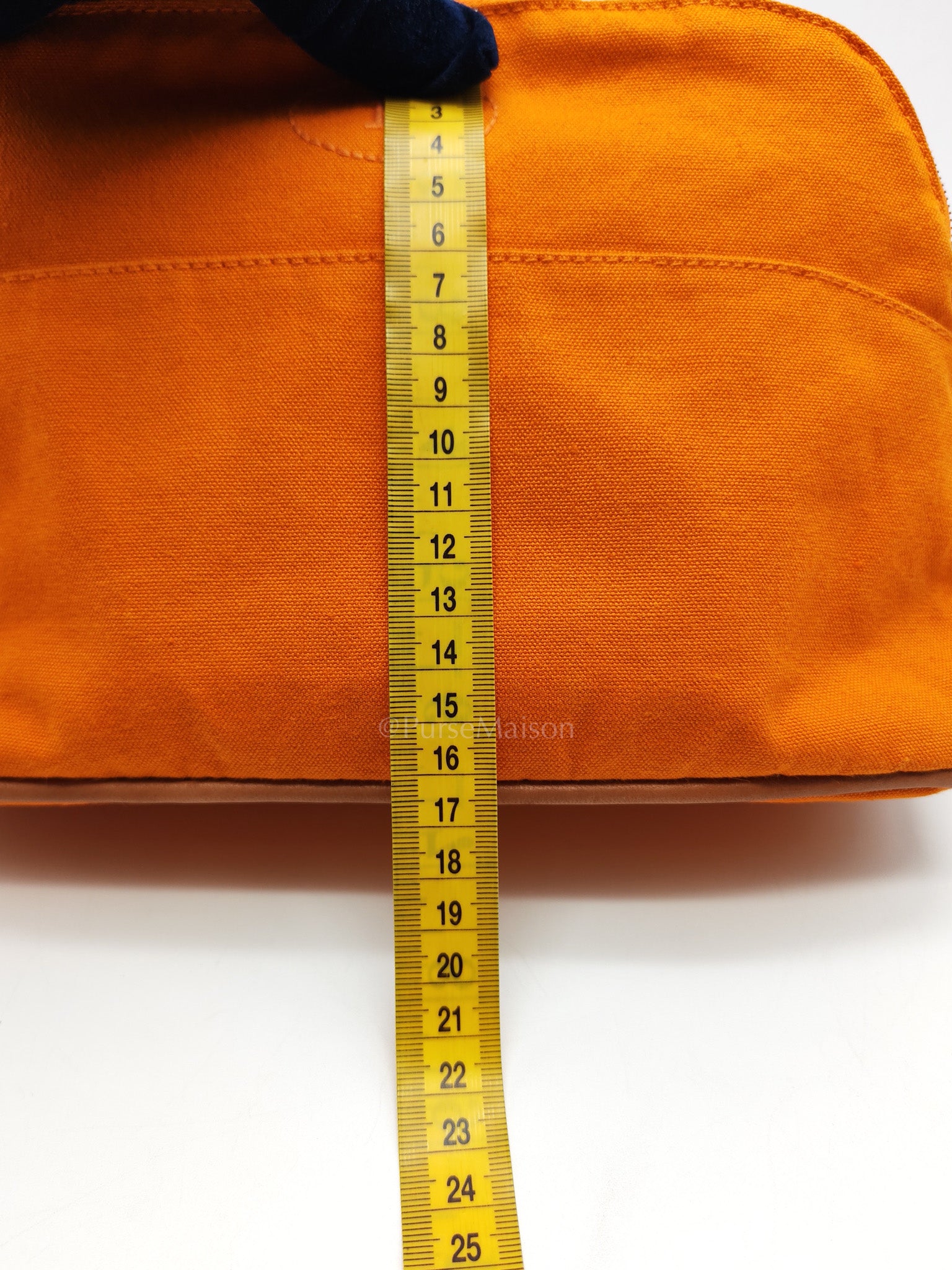 Mini Bolide Travel Cosmetic Pouch Canvas Palladium Hardware