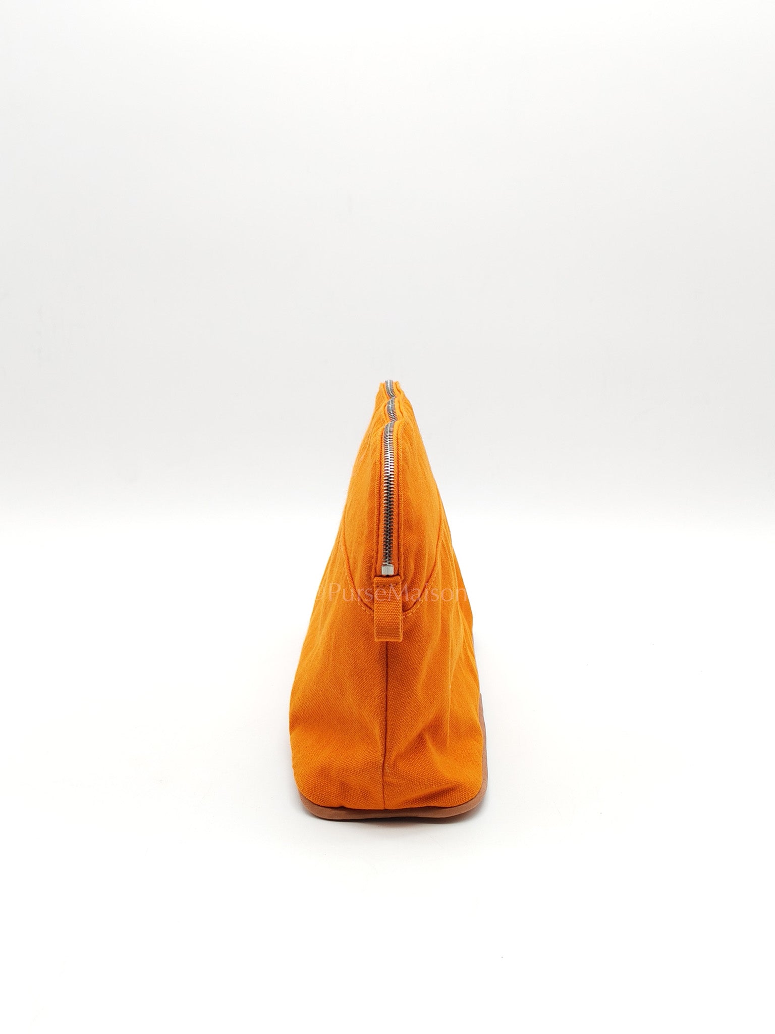Mini Bolide Travel Cosmetic Pouch Canvas Palladium Hardware