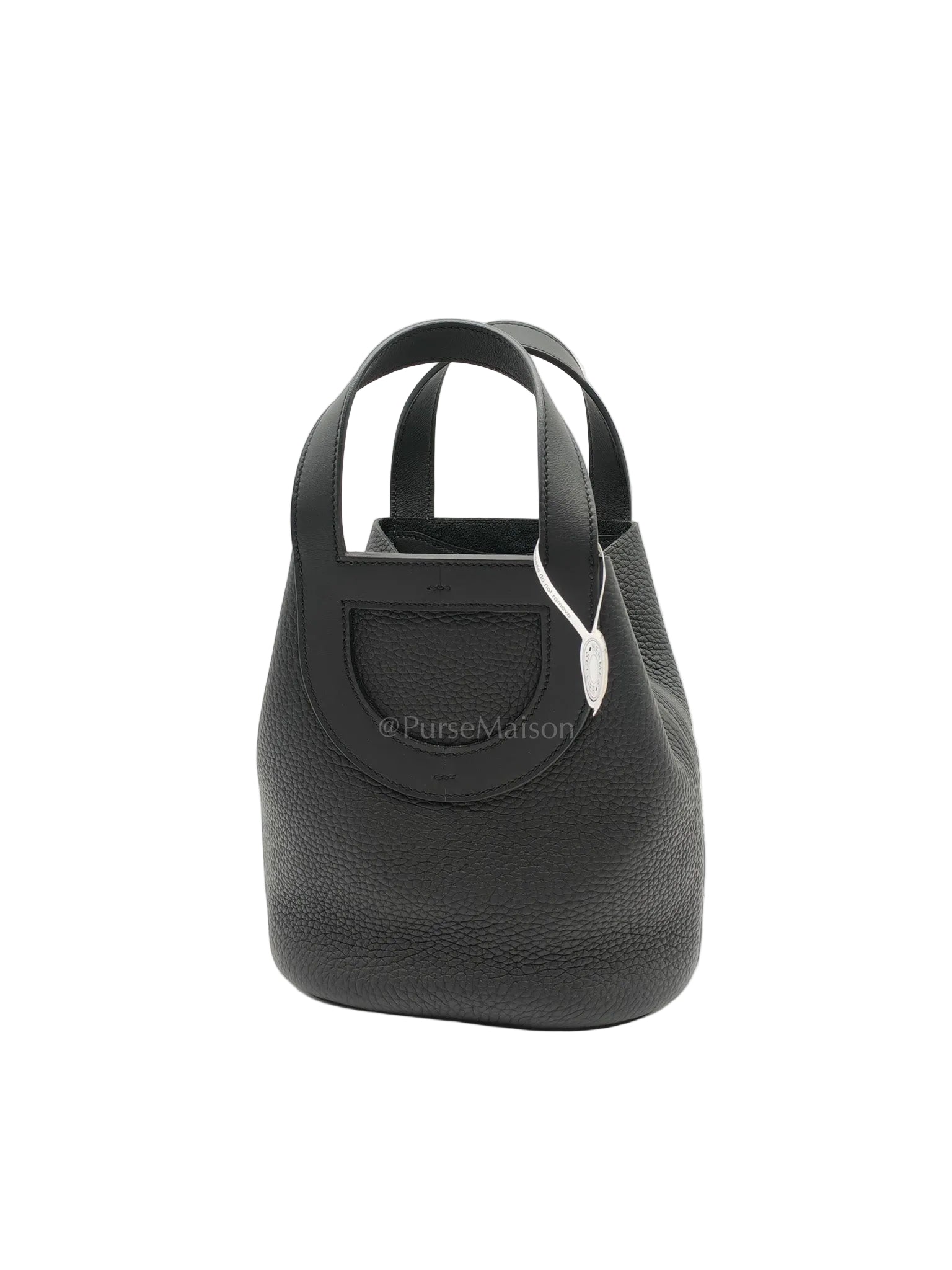 In The Loop 18 in Black/Noir Clemence Leather & Palladium Hardware Stamp K(2025)