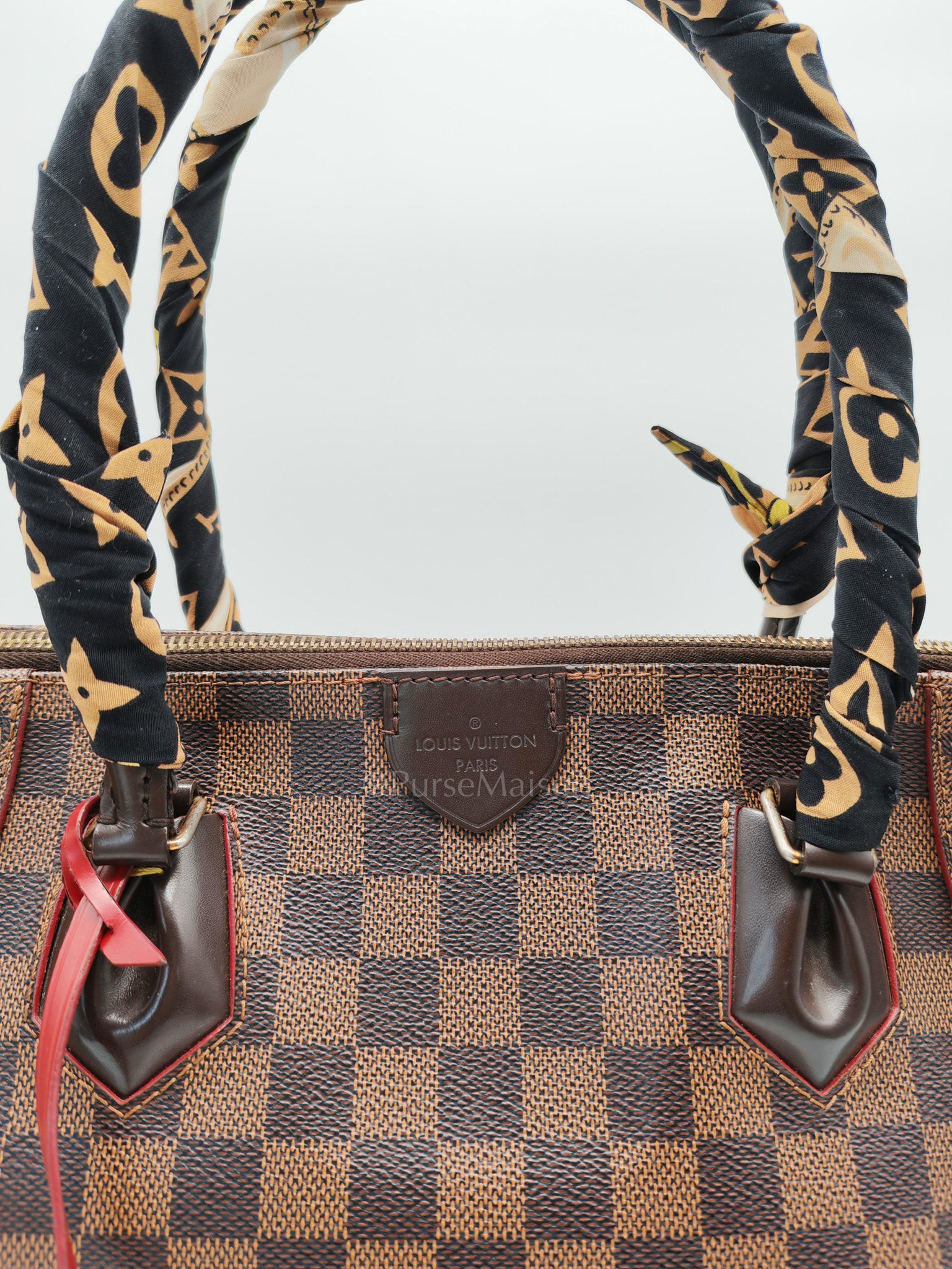 Caissa Shoulder Bag Damier Ebene Canvas(Date Code: FL1145) | Purse Maison Luxury Bags Shop