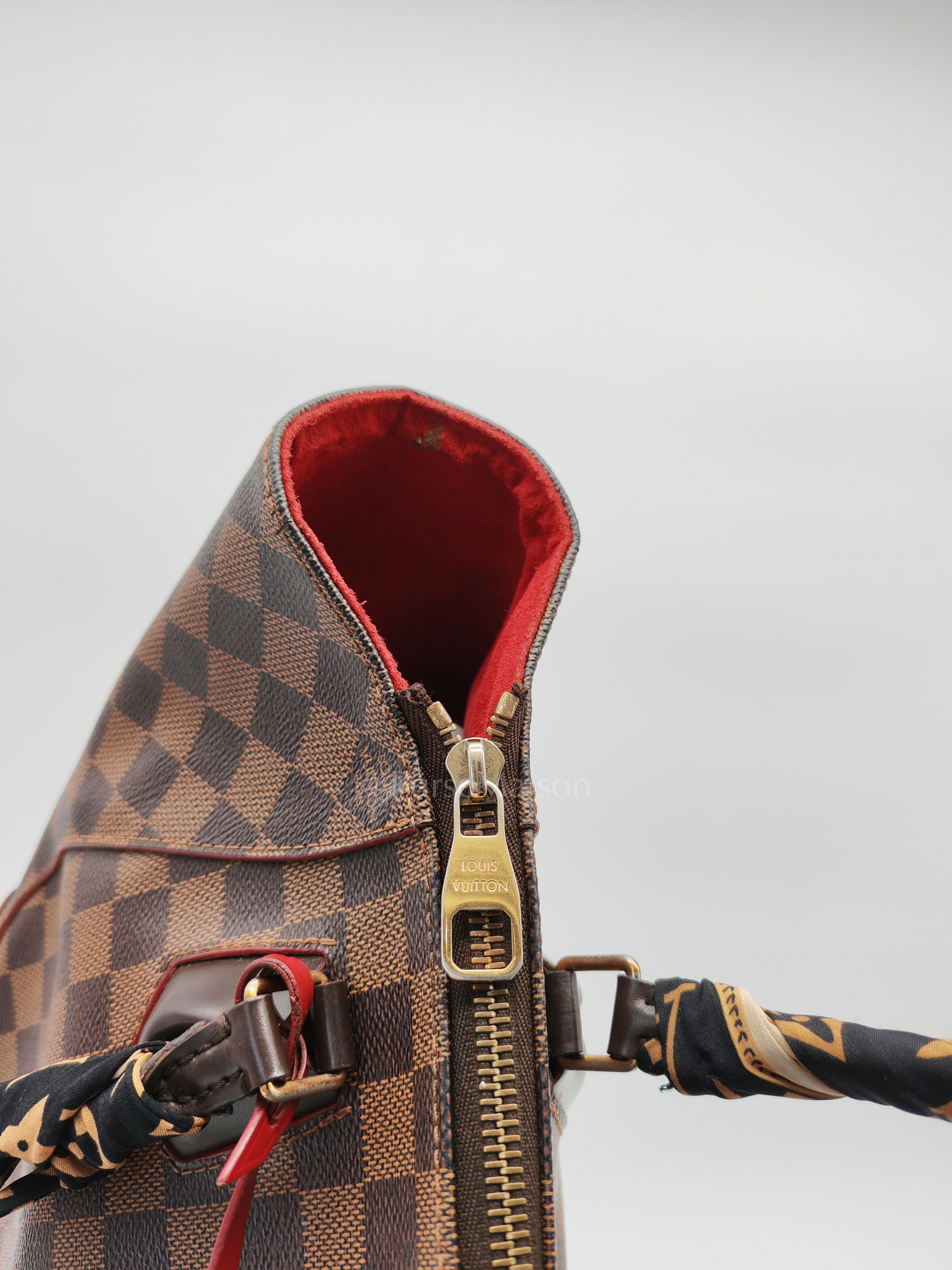 Caissa Shoulder Bag Damier Ebene Canvas(Date Code: FL1145) | Purse Maison Luxury Bags Shop