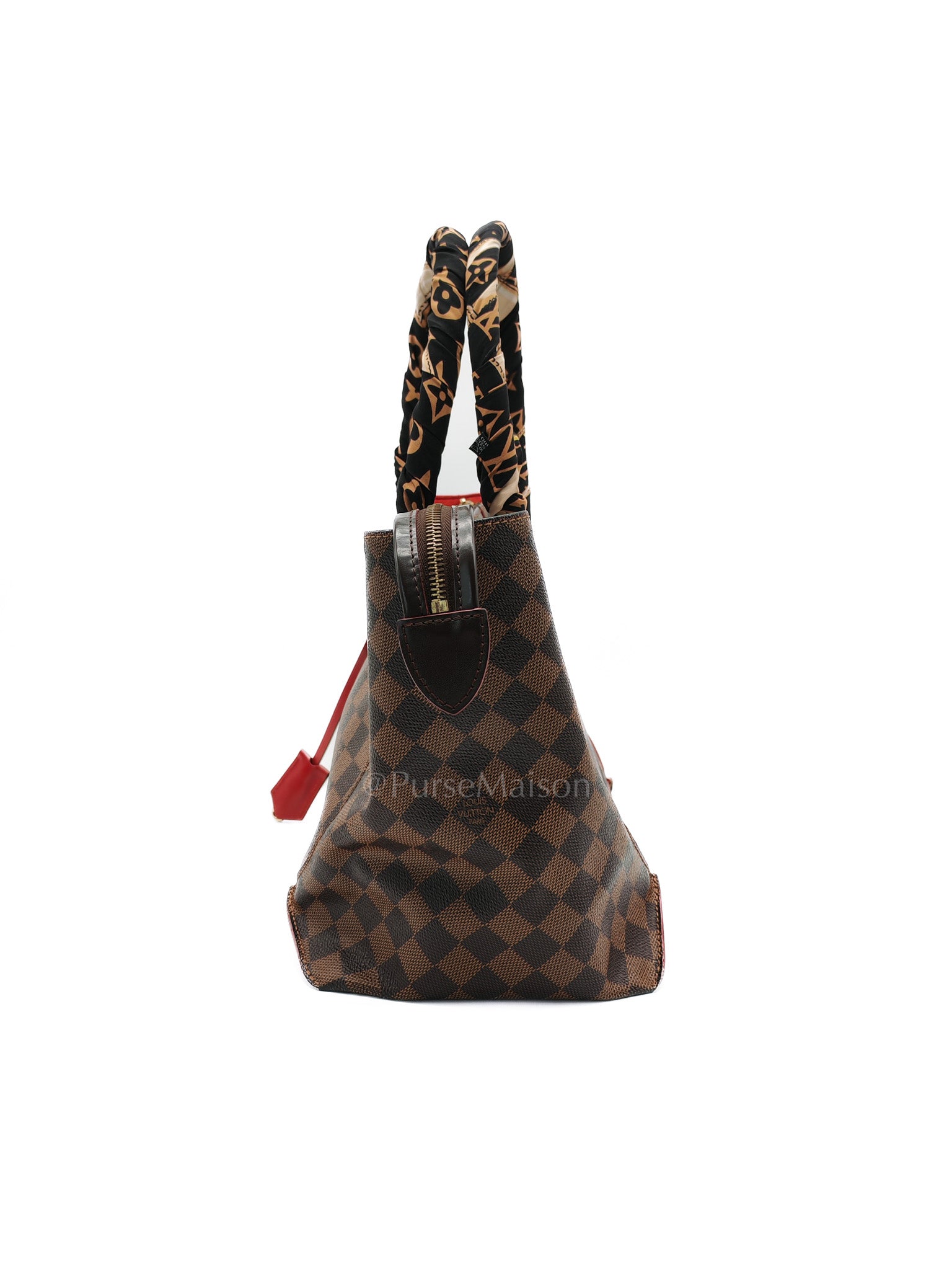 Caissa Shoulder Bag Damier Ebene Canvas(Date Code: FL1145) | Purse Maison Luxury Bags Shop