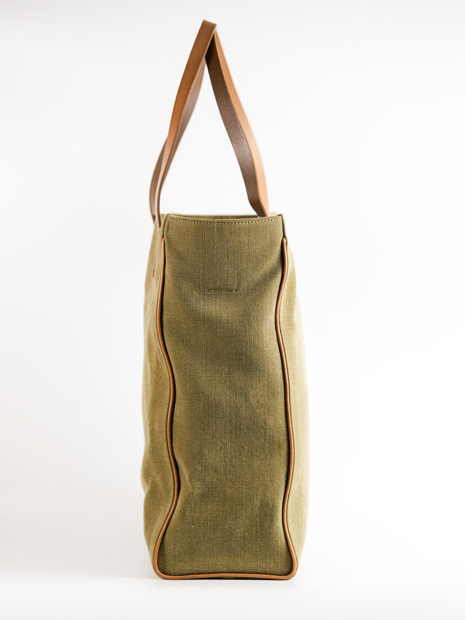 California Bag North South “Golden Goose Property” in Lichen Green/Brown/Orange Size U | Purse Maison Luxury Bags Shop