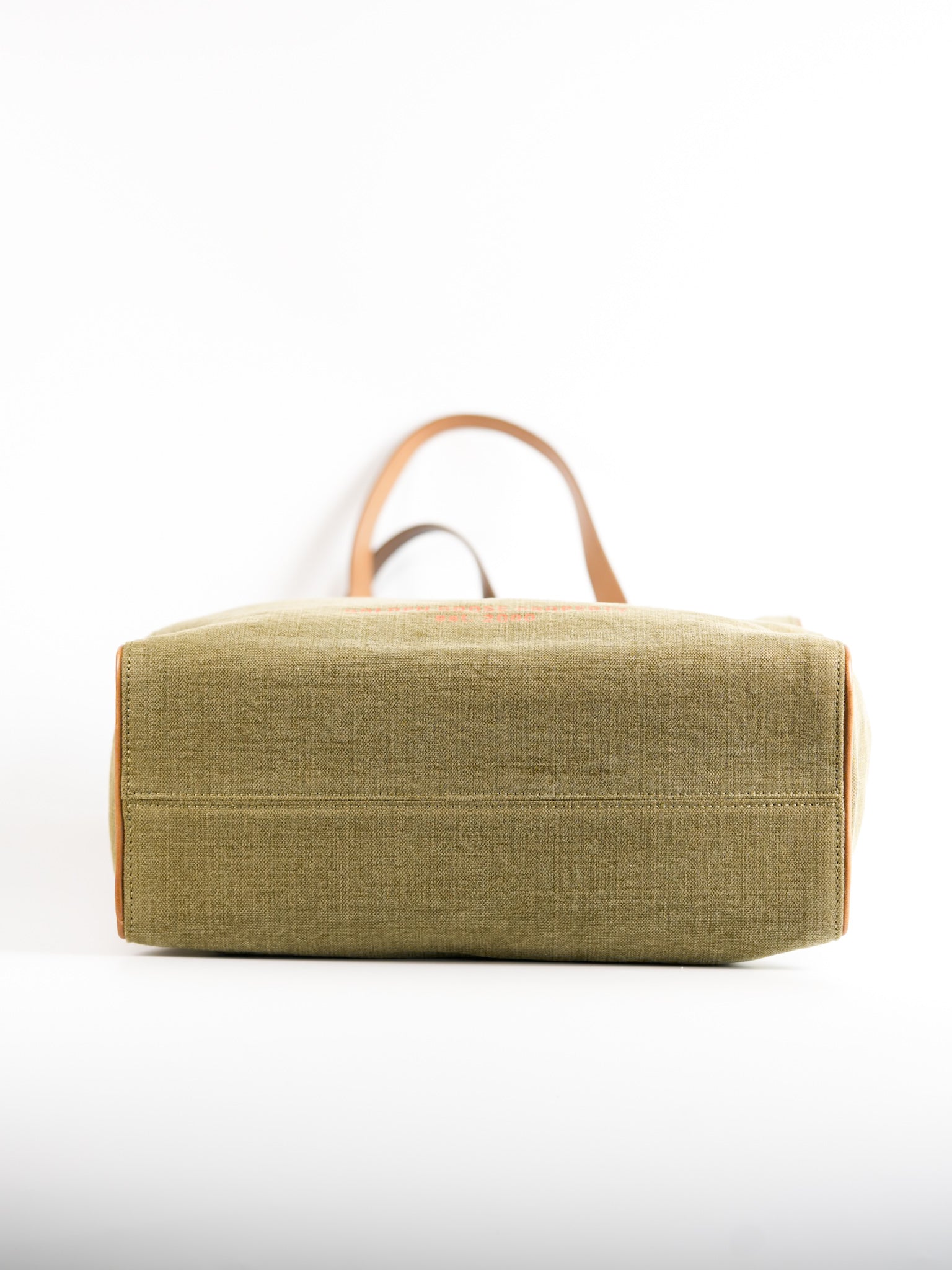 California Bag North South “Golden Goose Property” in Lichen Green/Brown/Orange Size U | Purse Maison Luxury Bags Shop