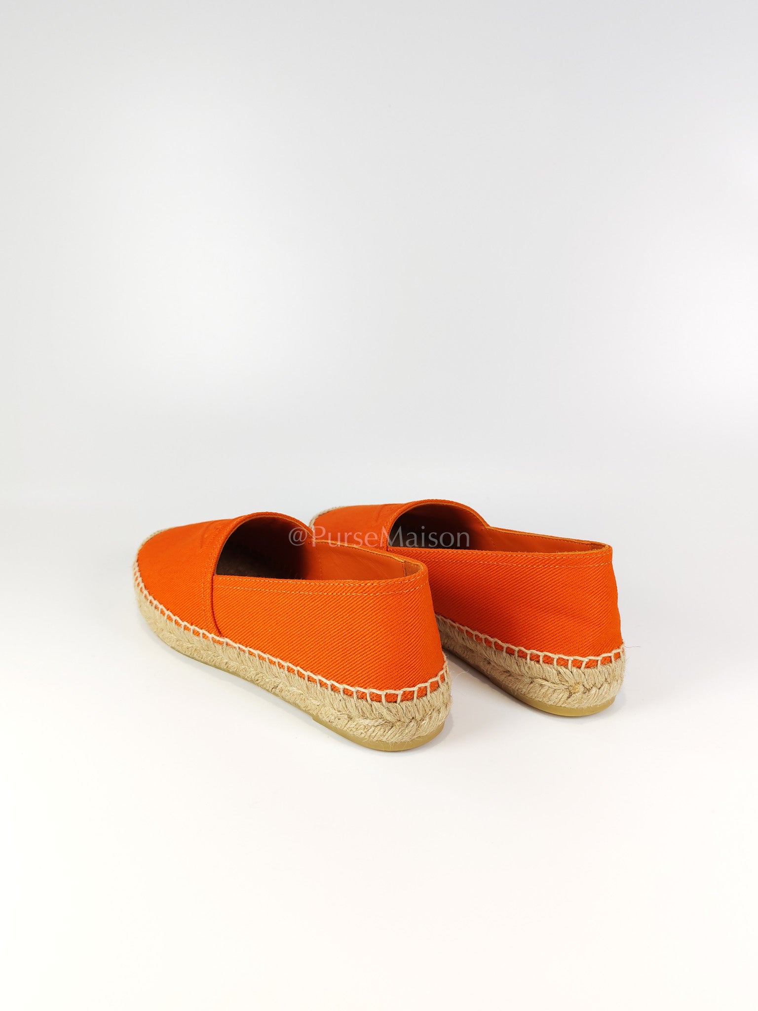 Calzature Donna Arancio (Orange) Espadrille Shoes Size 37EU (23.5cm) | Purse Maison Luxury Bags Shop