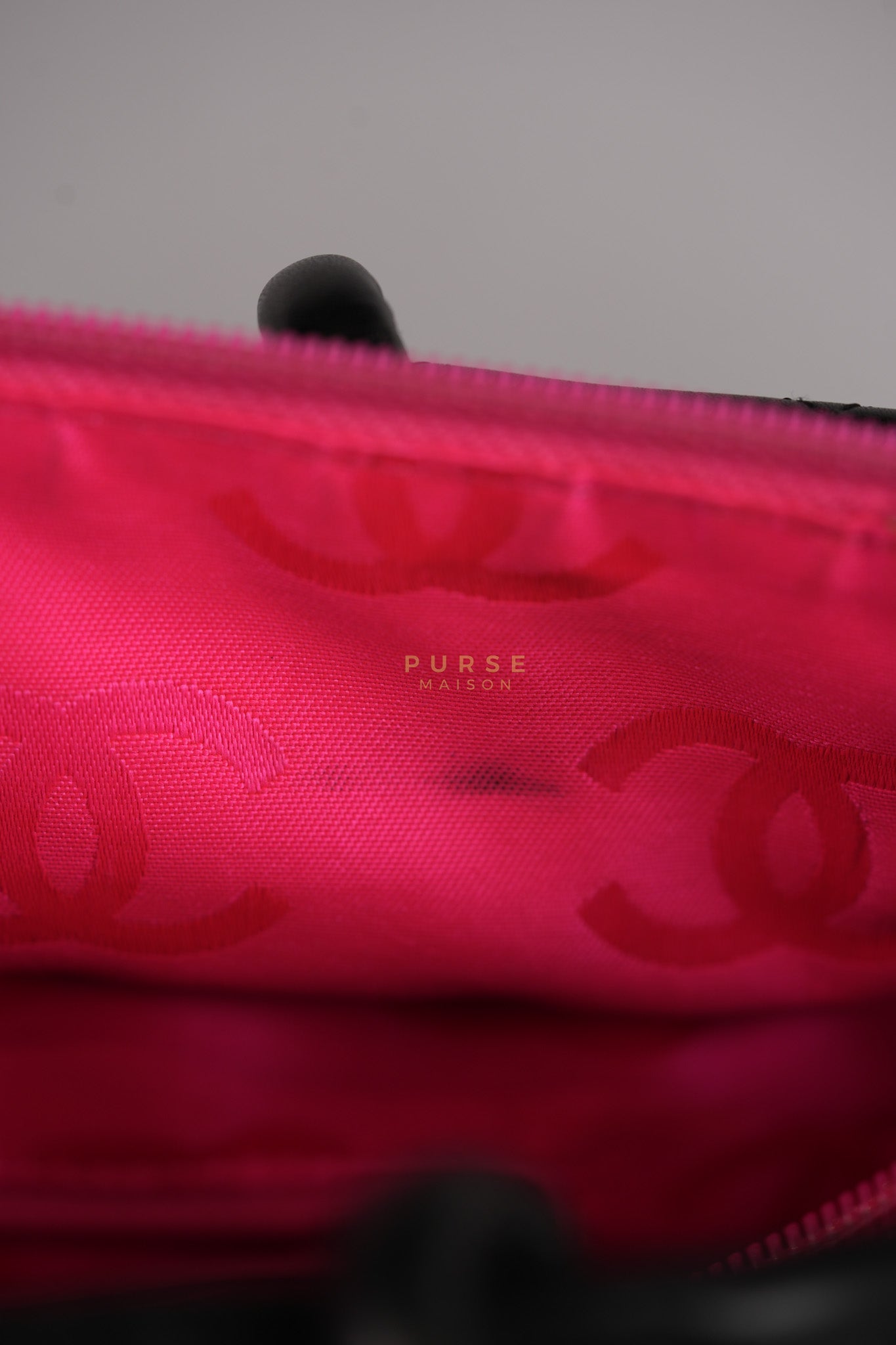 Cambon Medium in Black Lambskin Leather and Silver Hardware Series 12 | Purse Maison Luxury Bags Shop