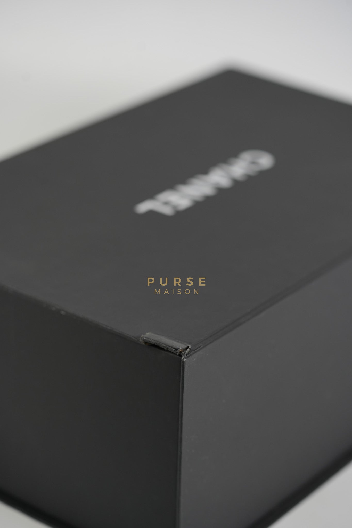 Camellia Crush Flap Medium in Black Lambskin Leather Aged Gold Hardware (Microchip) | Purse Maison Luxury Bags Shop