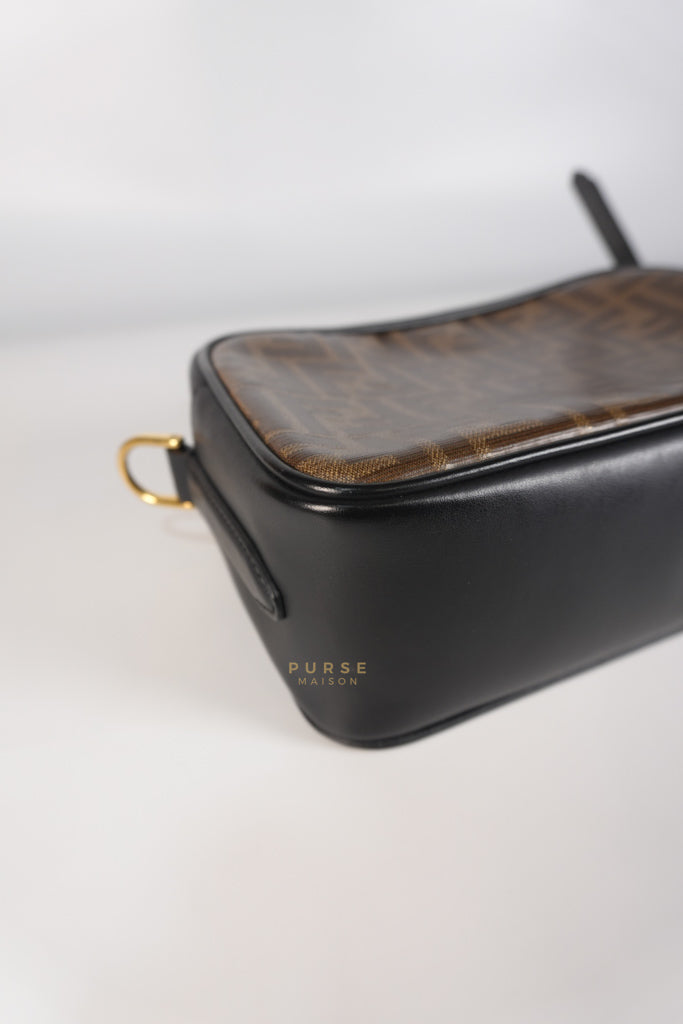 Camera Bag Small in FF Logo Zucca Coated Canvas | Purse Maison Luxury Bags Shop