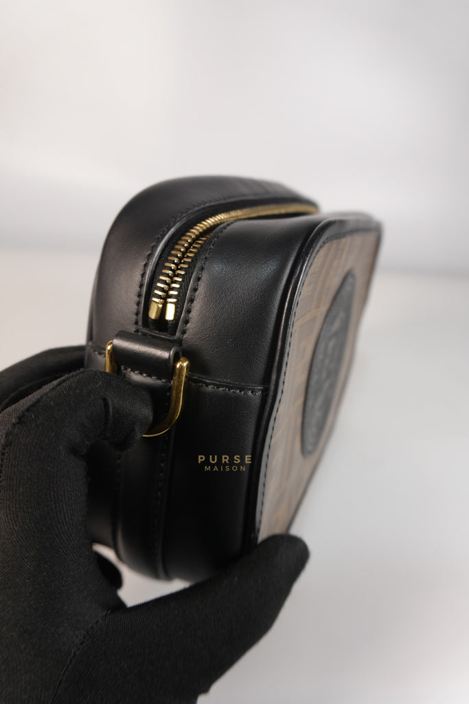 Camera Bag Small in FF Logo Zucca Coated Canvas | Purse Maison Luxury Bags Shop