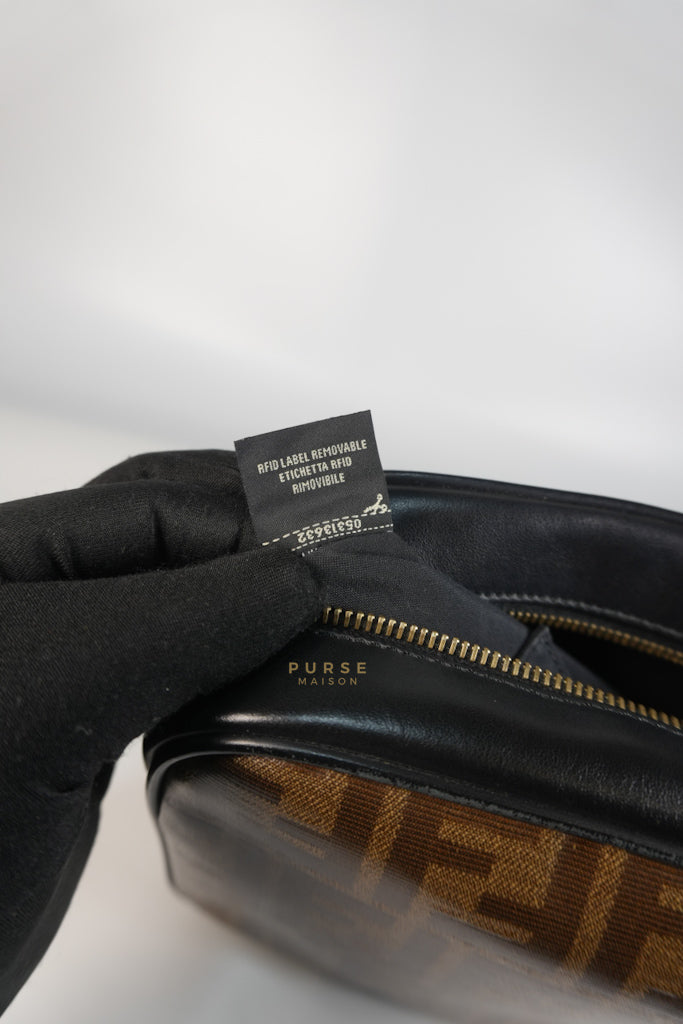 Camera Bag Small in FF Logo Zucca Coated Canvas | Purse Maison Luxury Bags Shop