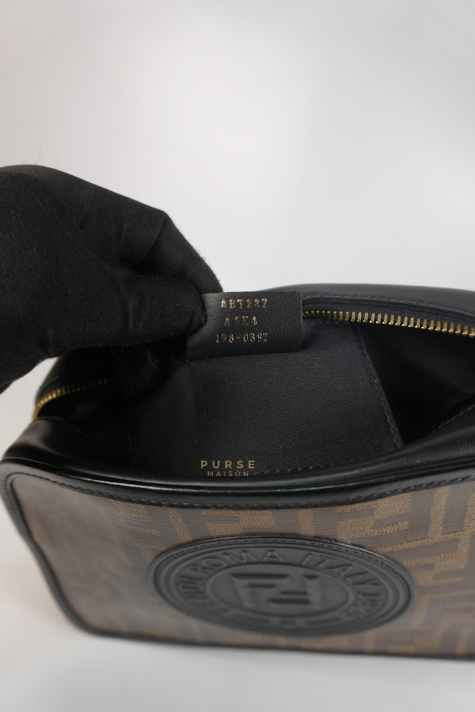 Camera Bag Small in FF Logo Zucca Coated Canvas | Purse Maison Luxury Bags Shop