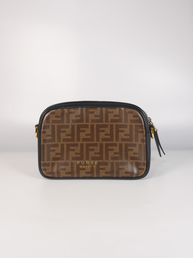 Camera Bag Small in FF Logo Zucca Coated Canvas | Purse Maison Luxury Bags Shop