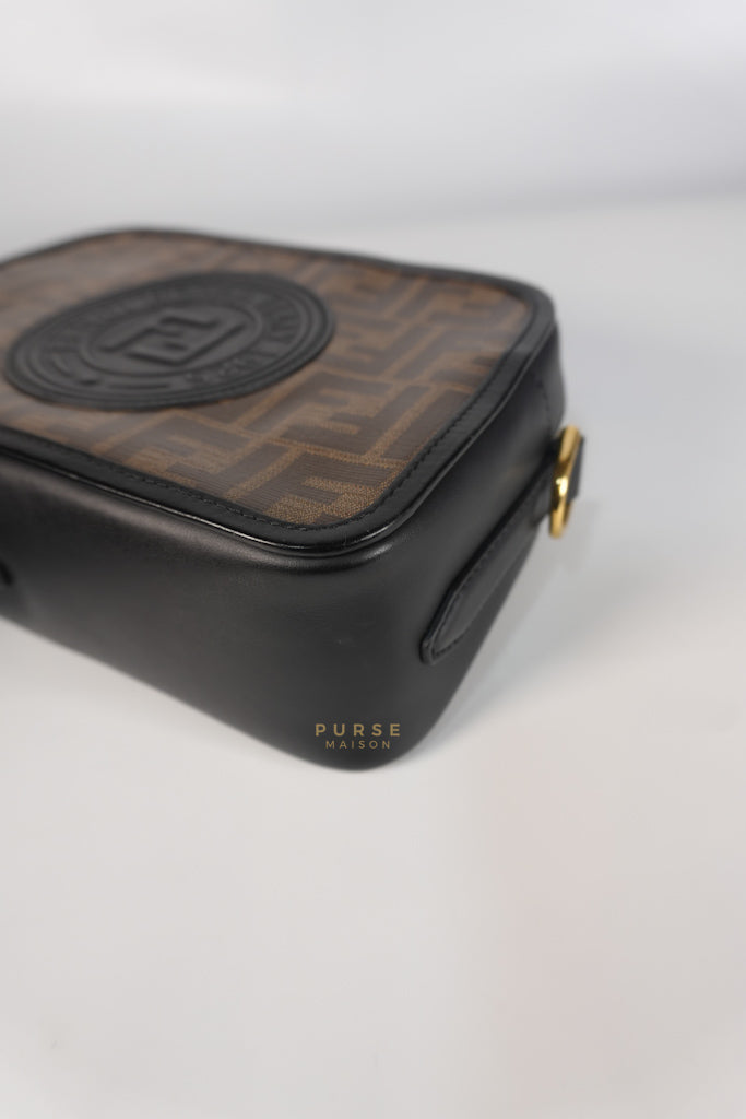 Camera Bag Small in FF Logo Zucca Coated Canvas | Purse Maison Luxury Bags Shop