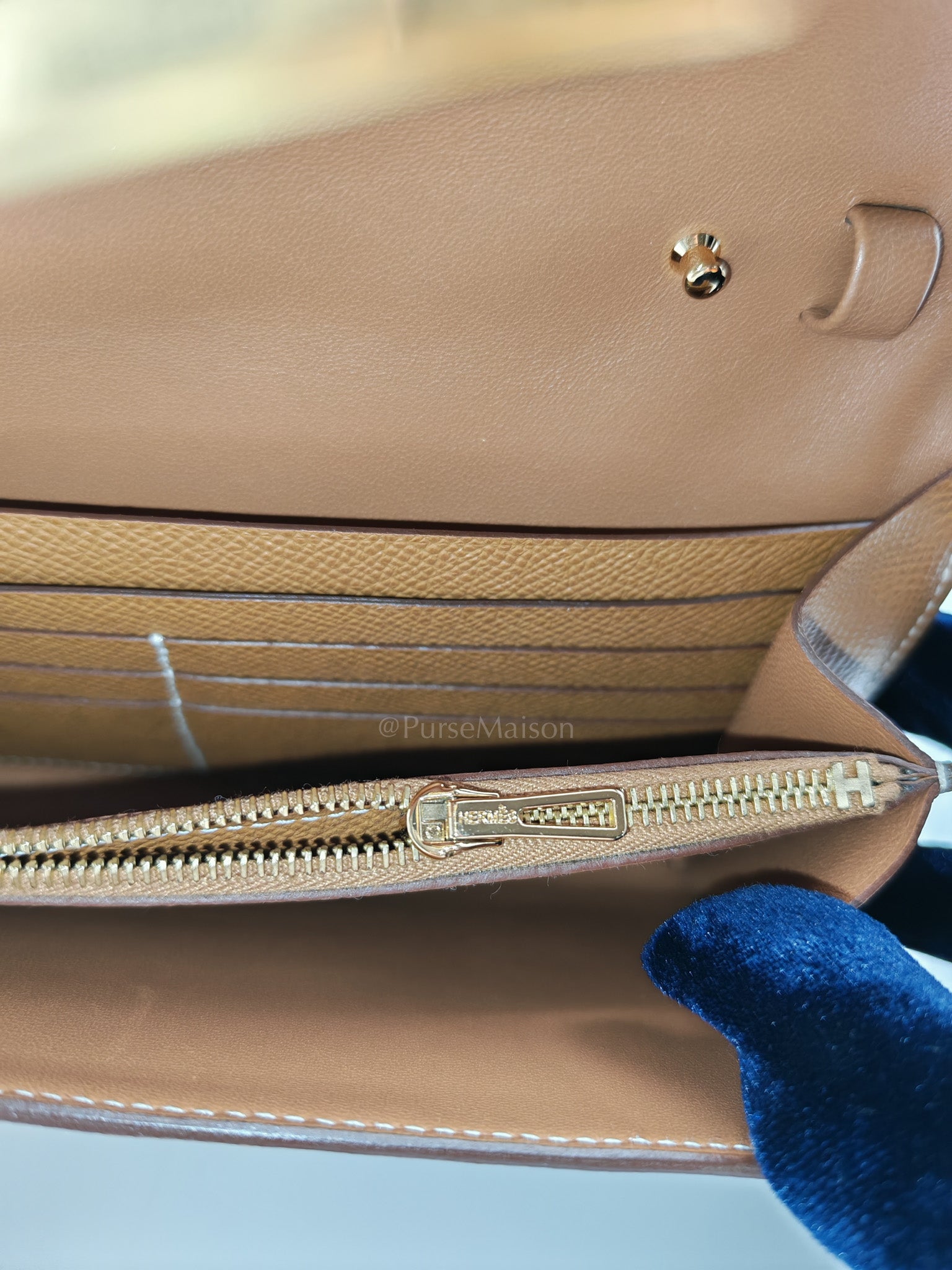 Constance To Go Epsom Leather in Gold Hardware Stamp U(2022)