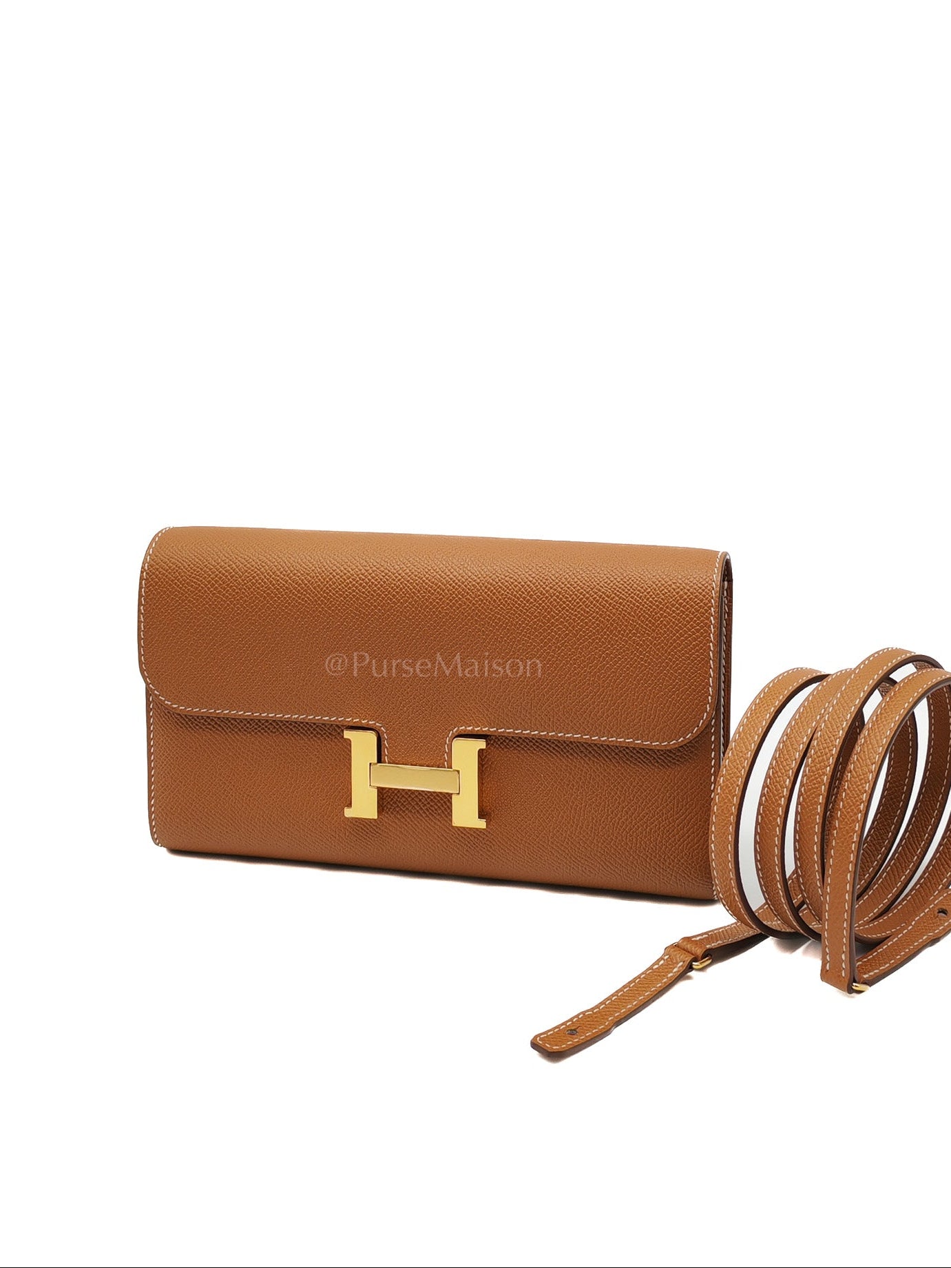 Constance To Go Epsom Leather in Gold Hardware Stamp U(2022)