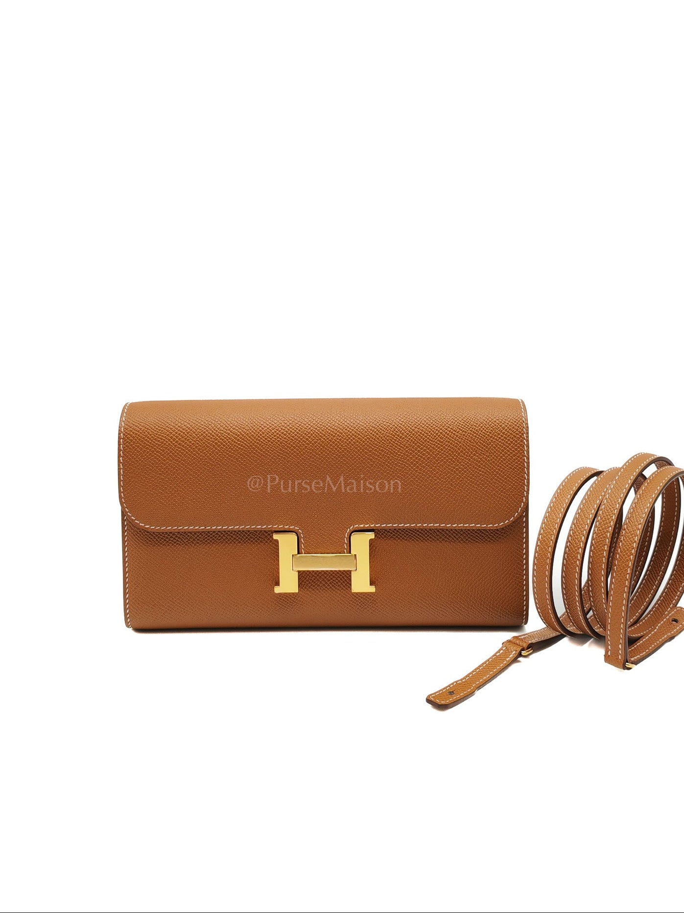 Constance To Go Epsom Leather in Gold Hardware Stamp U(2022)