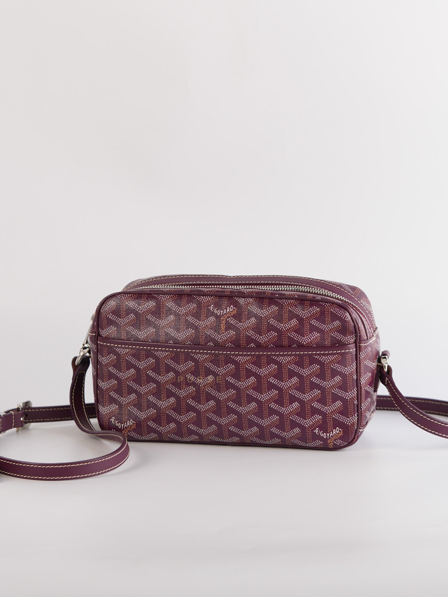 Cap Vert Bordeaux Goyardine Canvas Crossbody Bag | Purse Maison Luxury Bags Shop
