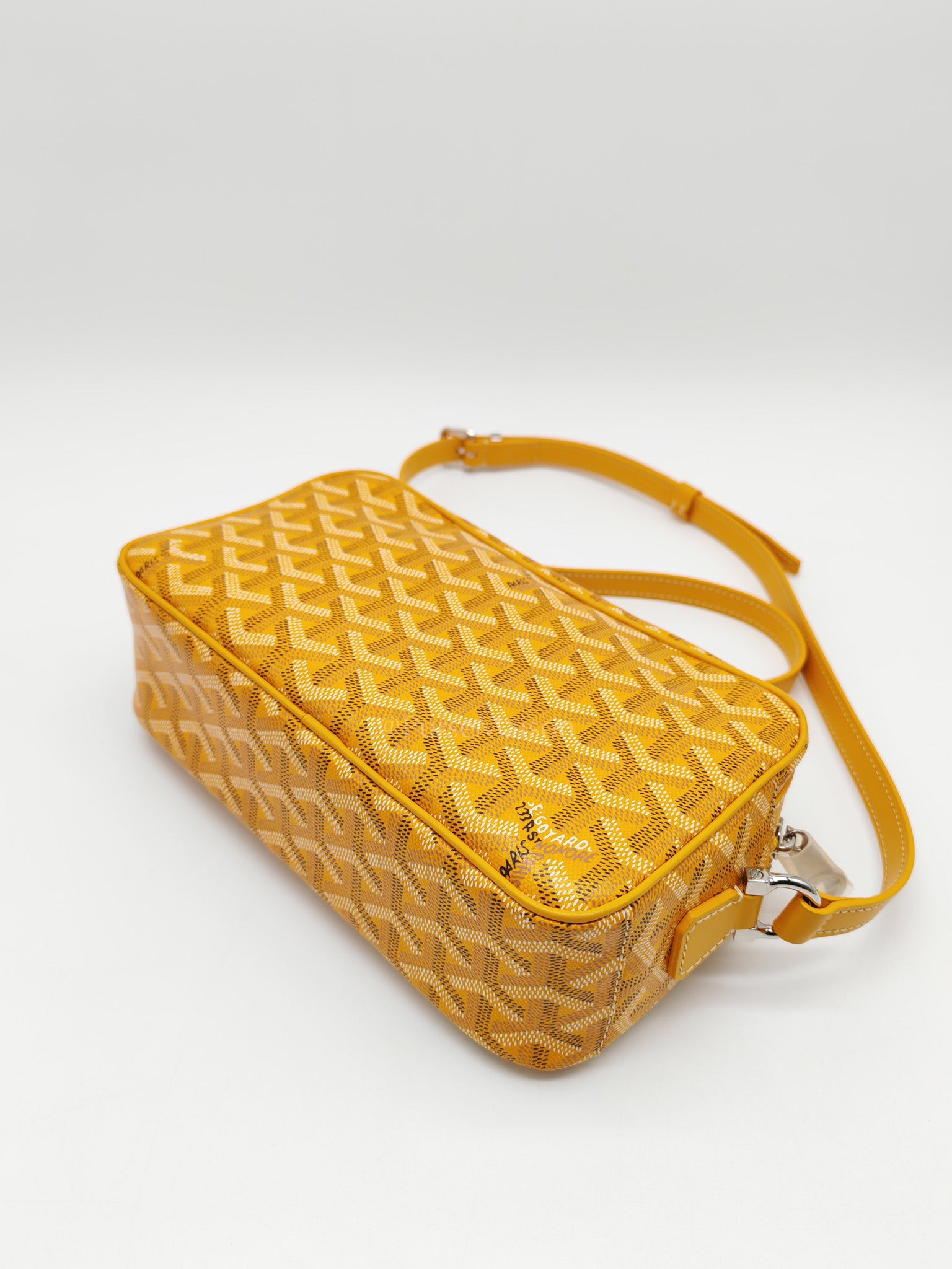 Cap Vert Crossbody Bag PM in Yellow Goyardine Canvas | Purse Maison Luxury Bags Shop