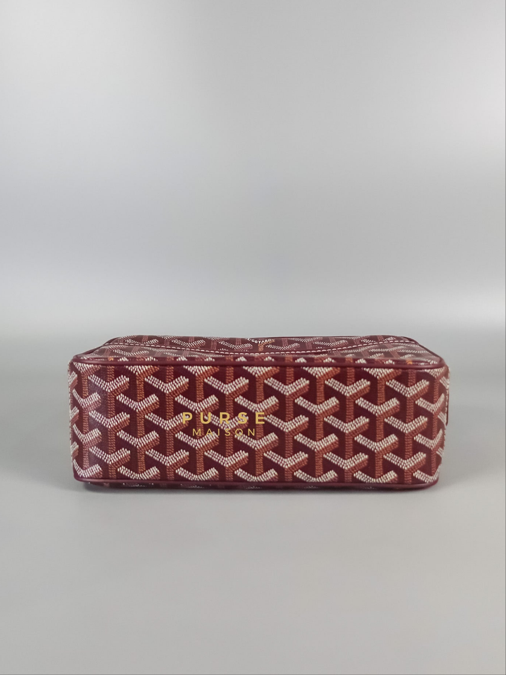 Cap Vert PM Bordeaux Goyardine Canvas | Purse Maison Luxury Bags Shop