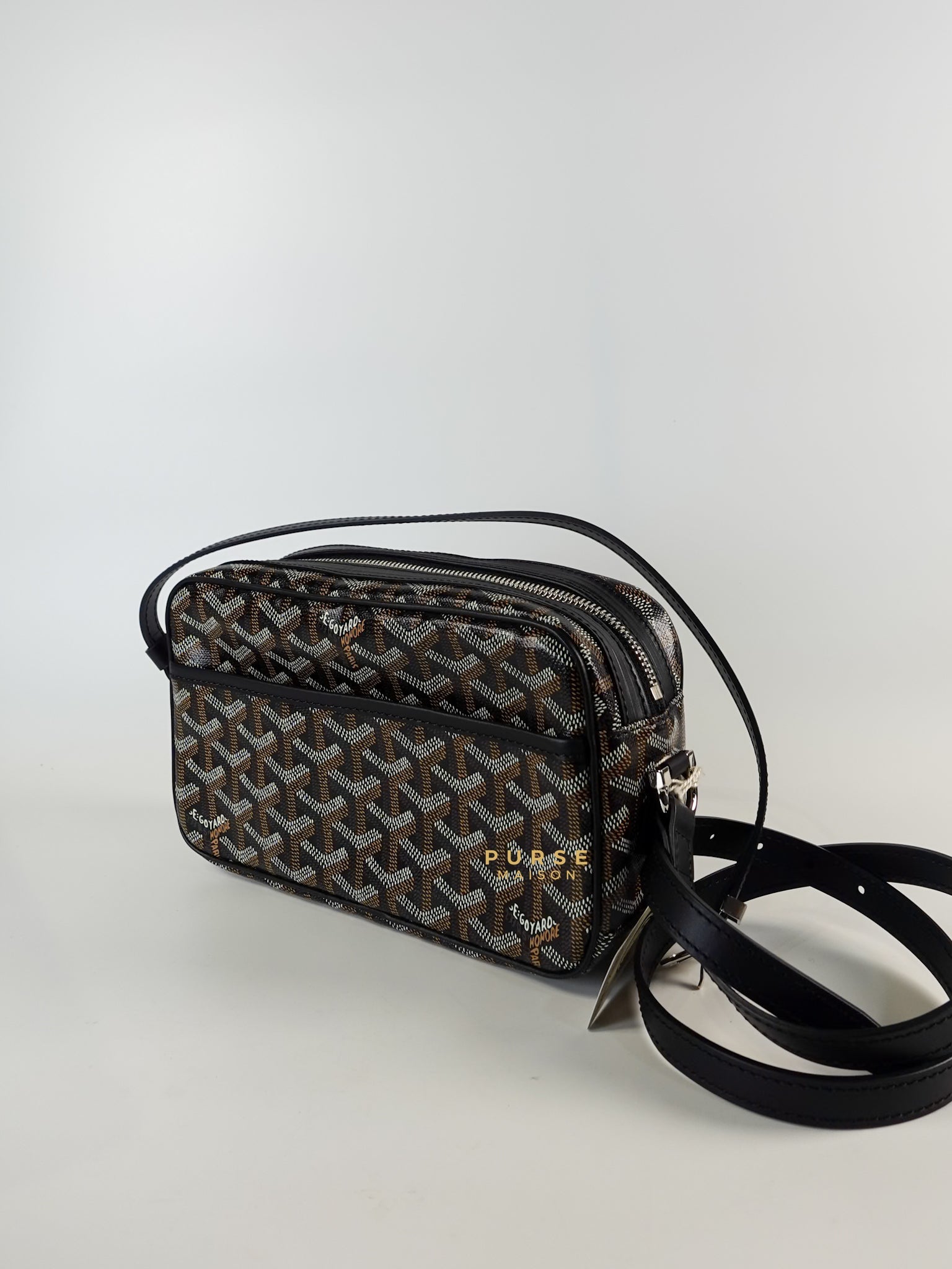 Cap Vert PM Sling Bag (Black) | Purse Maison Luxury Bags Shop