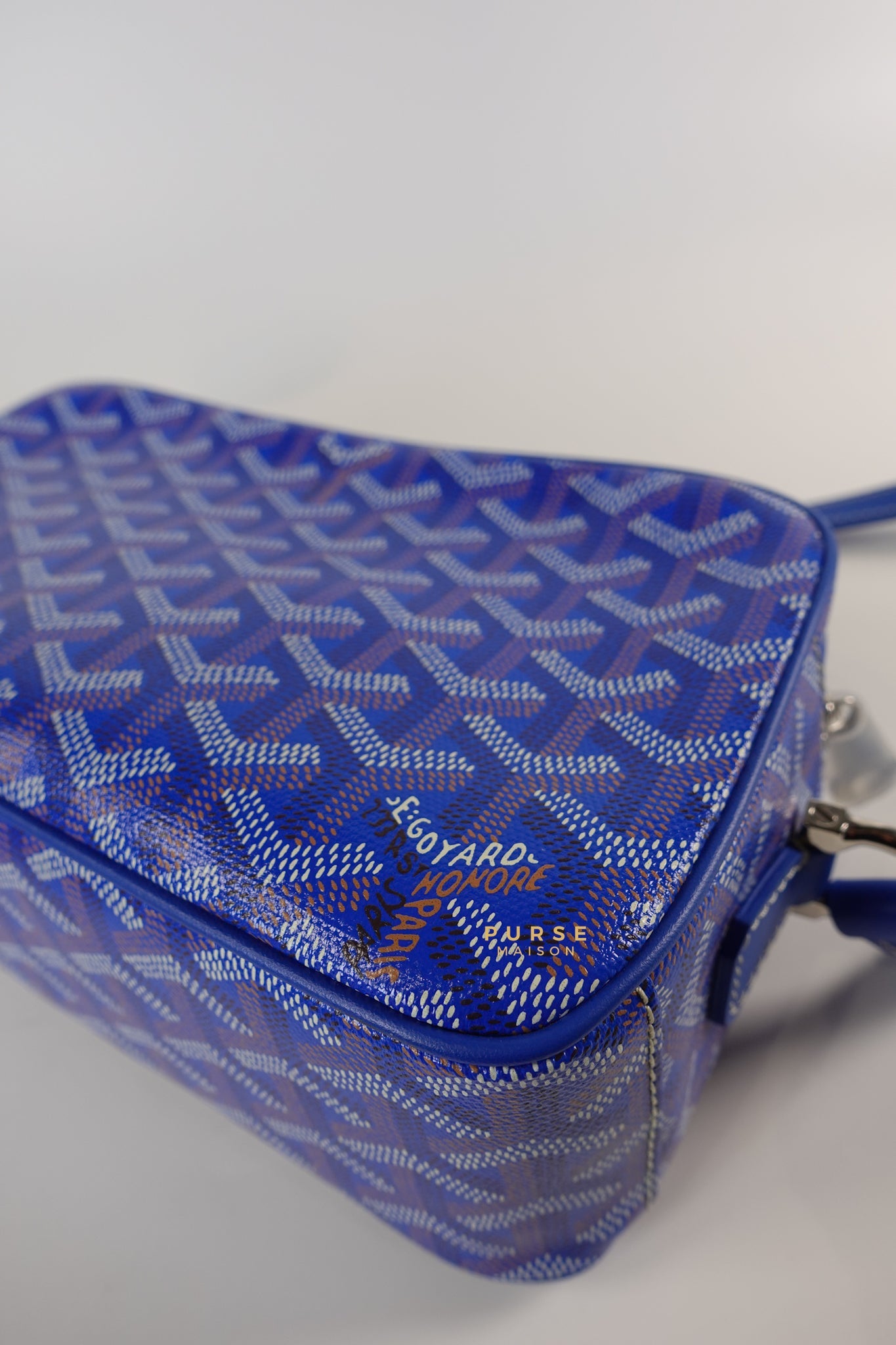 Cap Vert PM Sling Bag (Blue) | Purse Maison Luxury Bags Shop