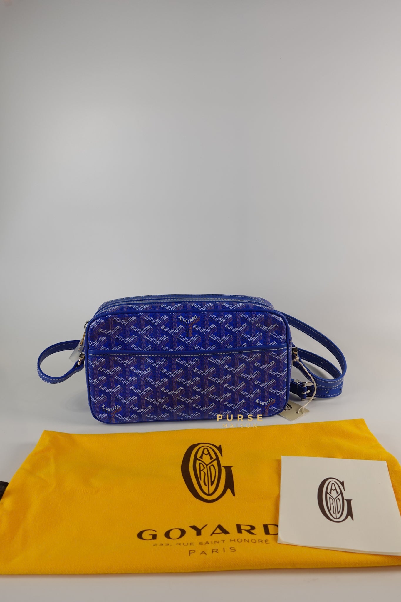 Cap Vert PM Sling Bag (Blue) | Purse Maison Luxury Bags Shop