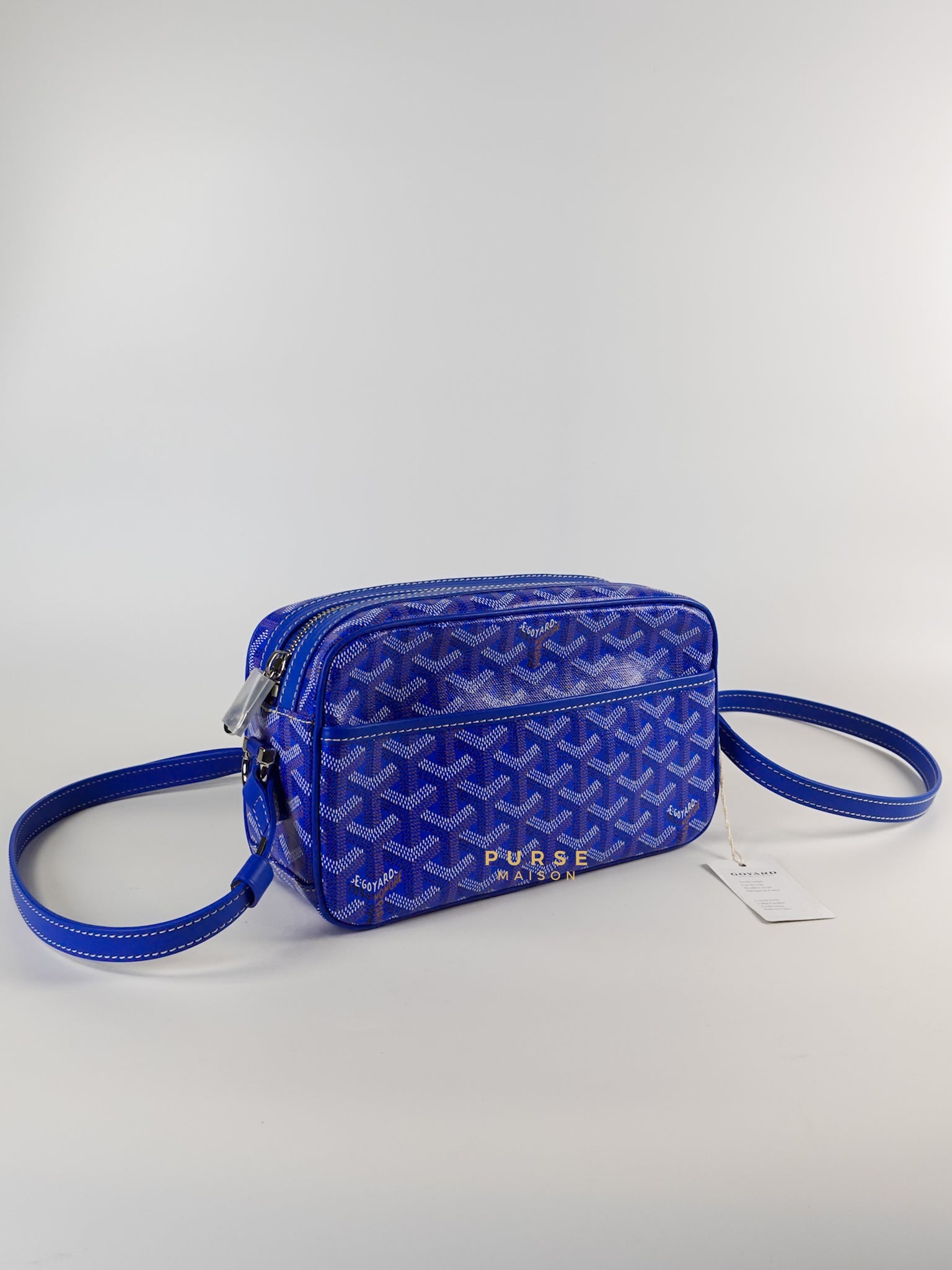 Cap Vert PM Sling Bag (Blue) | Purse Maison Luxury Bags Shop