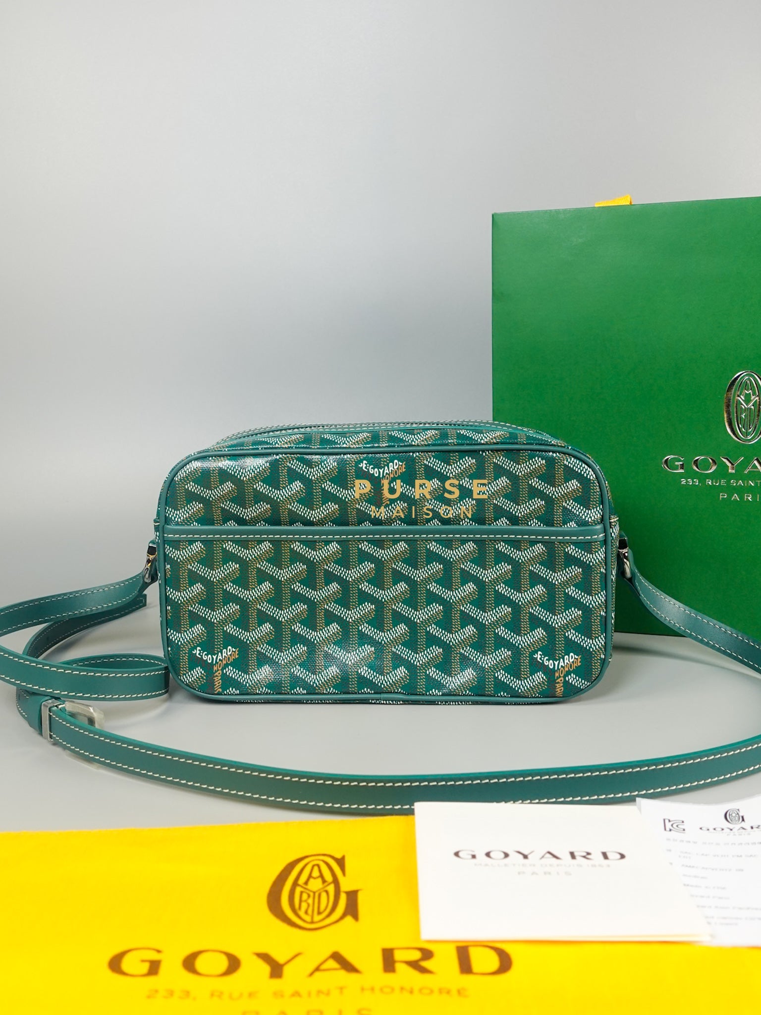 Cap Vert PM Sling Bag (Green) | Purse Maison Luxury Bags Shop