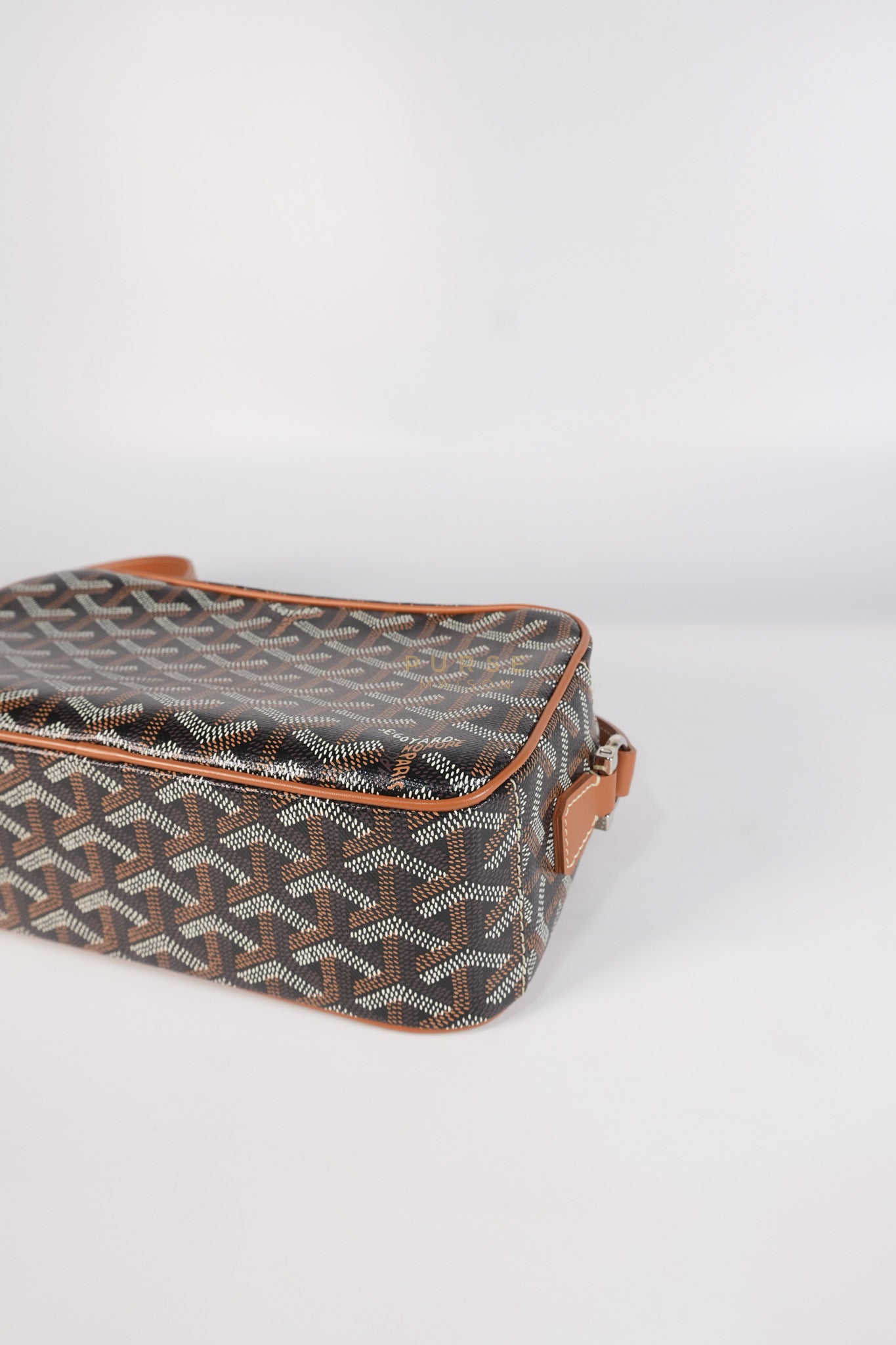 Cap Vert Tan in Goyardine Canvas Crossbody Bag | Purse Maison Luxury Bags Shop