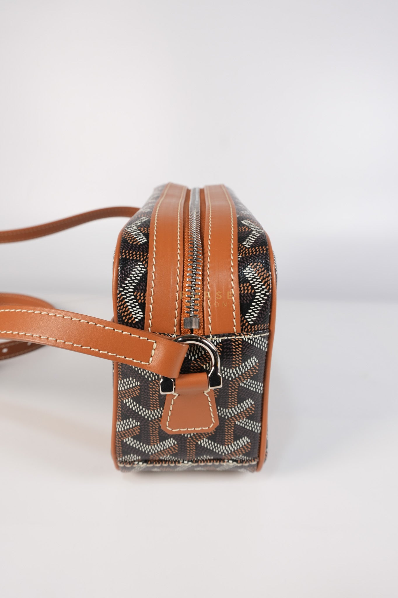 Cap Vert Tan in Goyardine Canvas Crossbody Bag | Purse Maison Luxury Bags Shop