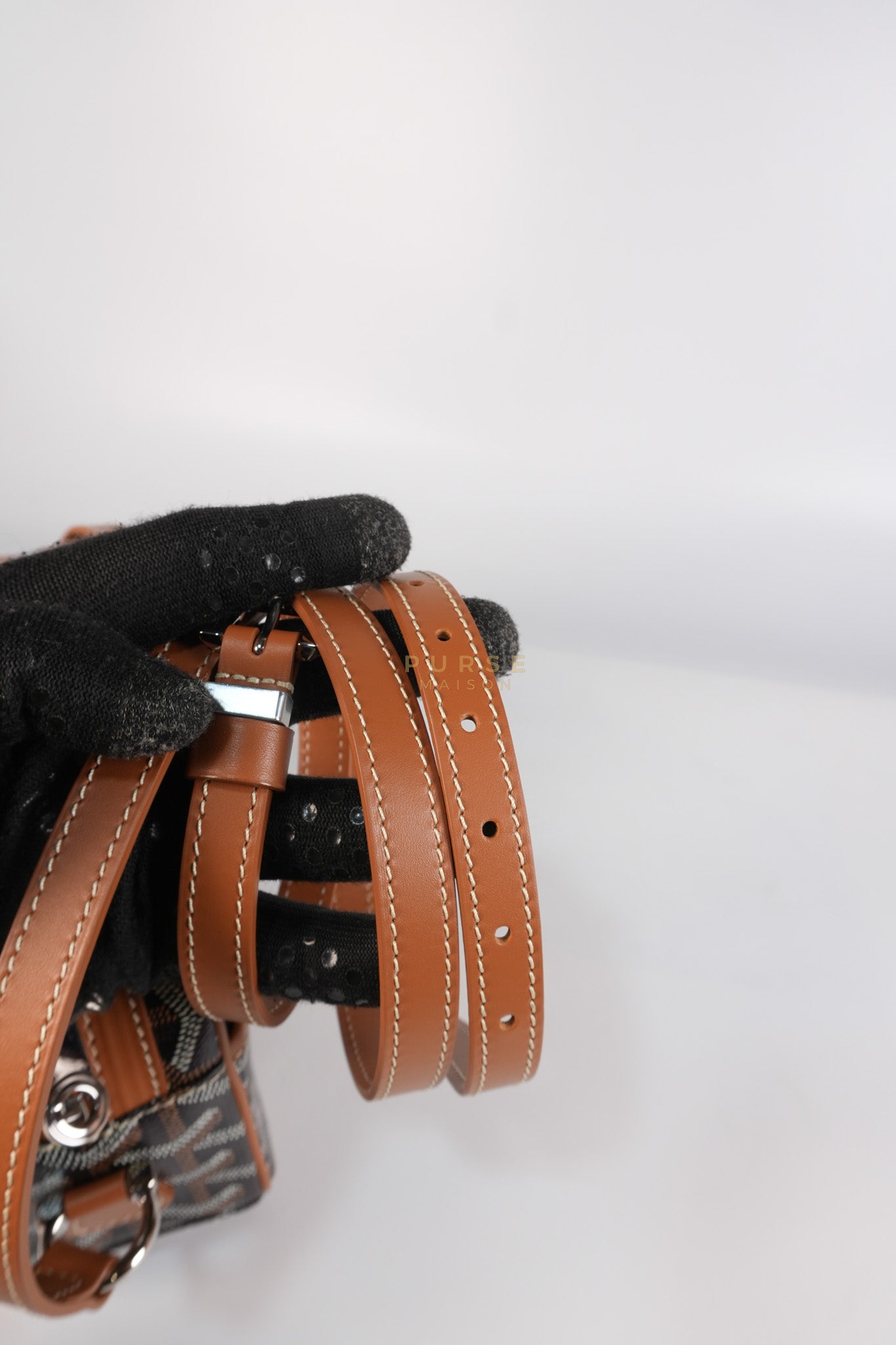 Cap Vert Tan in Goyardine Canvas Crossbody Bag | Purse Maison Luxury Bags Shop