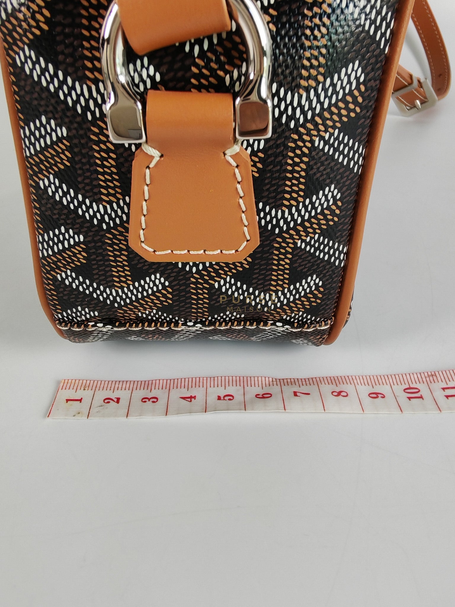 Cap Vert Tan in Goyardine Canvas Crossbody Bag | Purse Maison Luxury Bags Shop