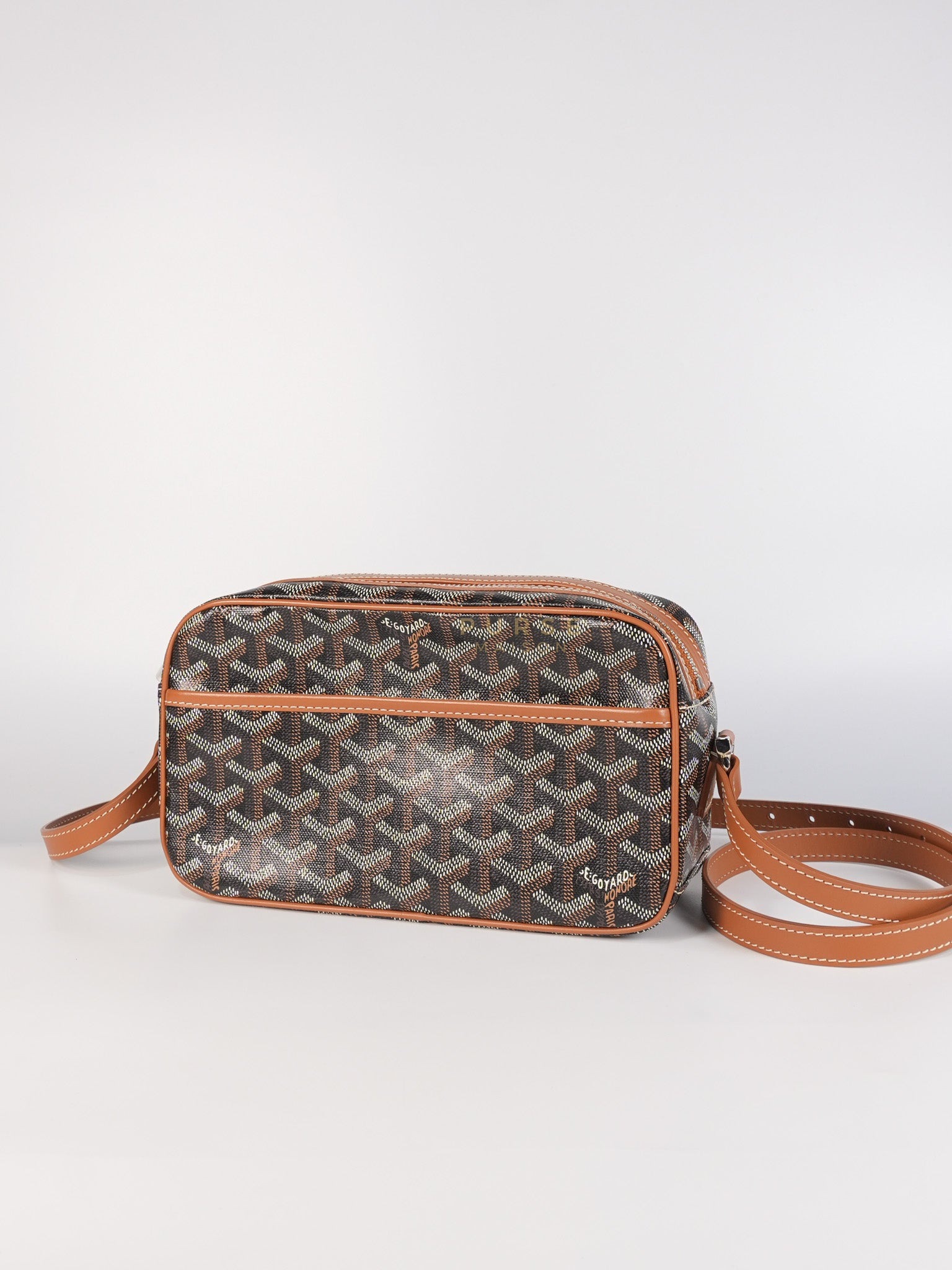 Cap Vert Tan in Goyardine Canvas Crossbody Bag | Purse Maison Luxury Bags Shop