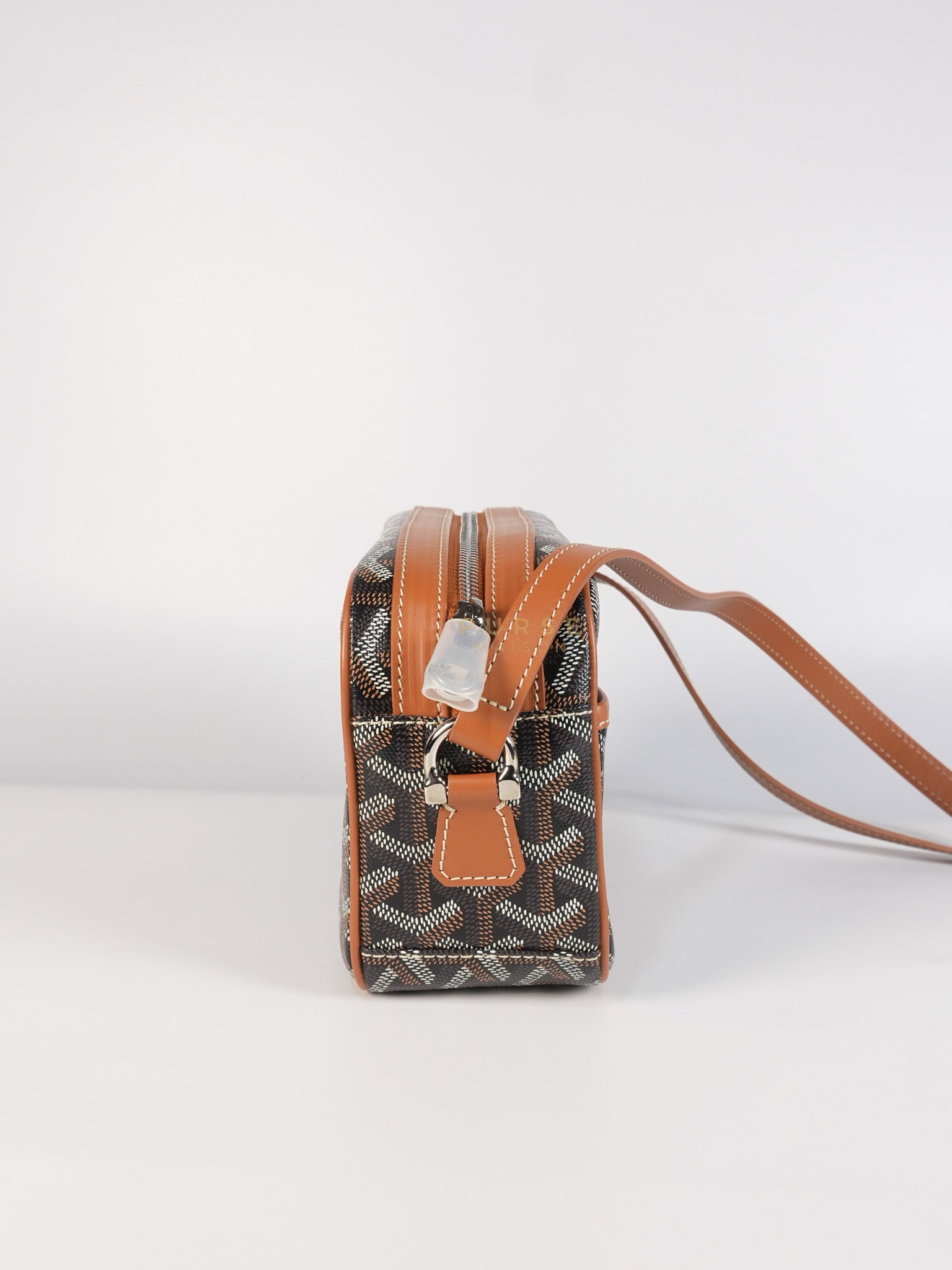 Cap Vert Tan in Goyardine Canvas Crossbody Bag | Purse Maison Luxury Bags Shop