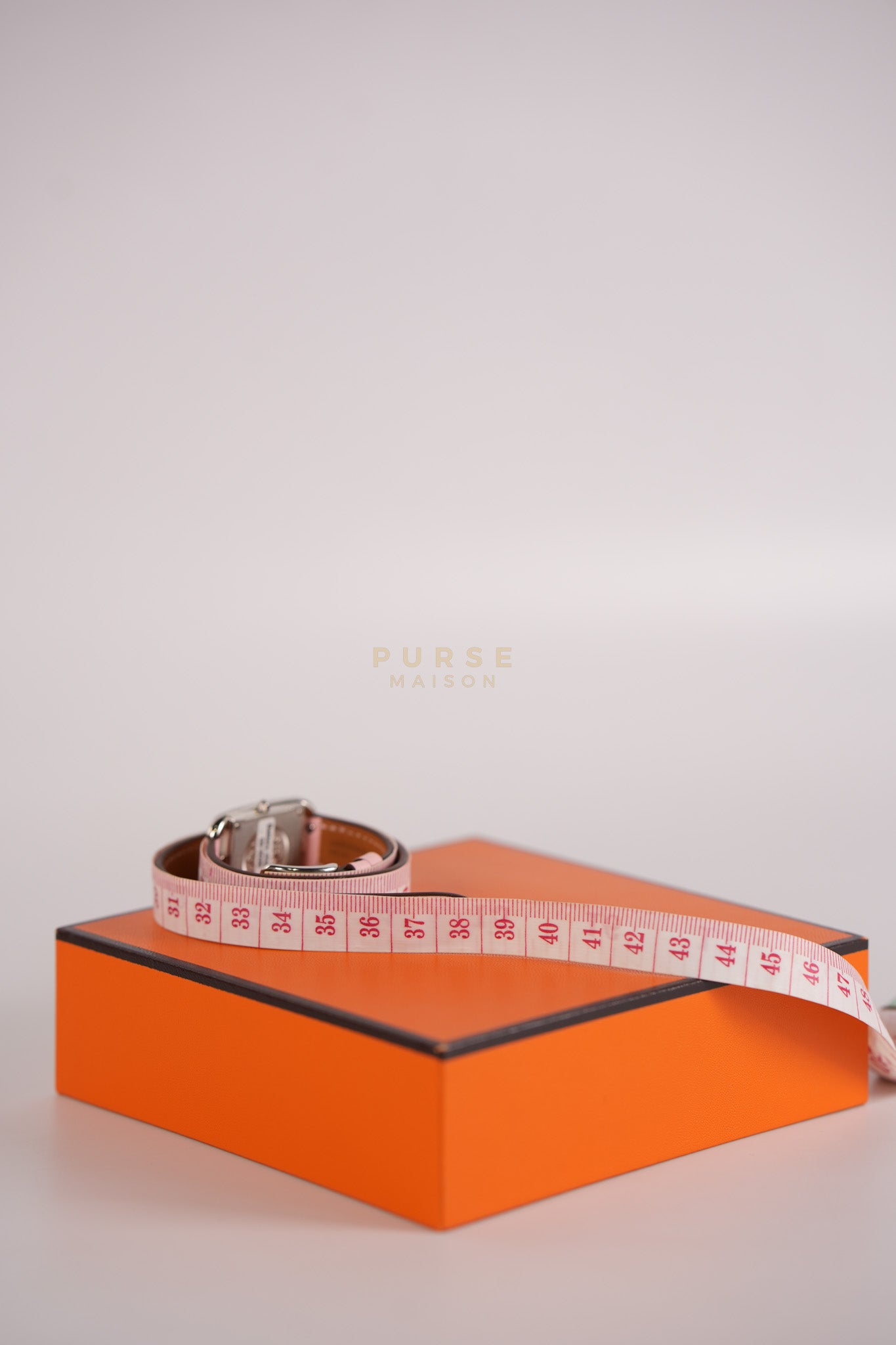 Cape Cod Mother of Pearl Dial Diamond Rose Sakura Swift Leather Strap Watch 31mm | Purse Maison Luxury Bags Shop