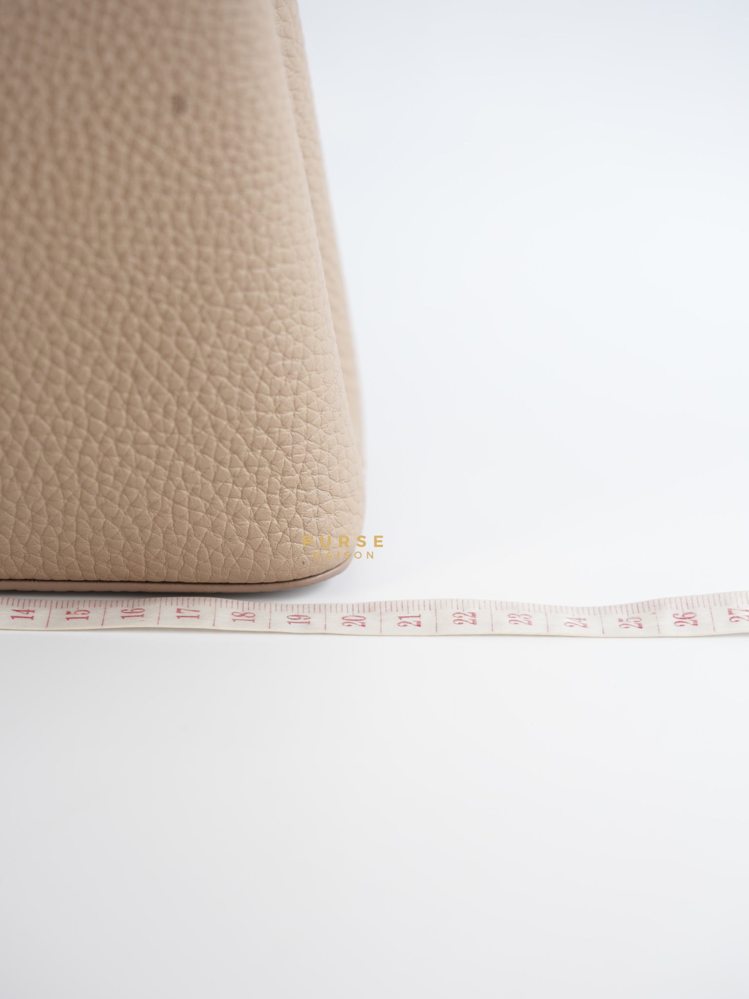 Capucines Mini Beige and Snakeskin Handle Bag (Microchip) | Purse Maison Luxury Bags Shop