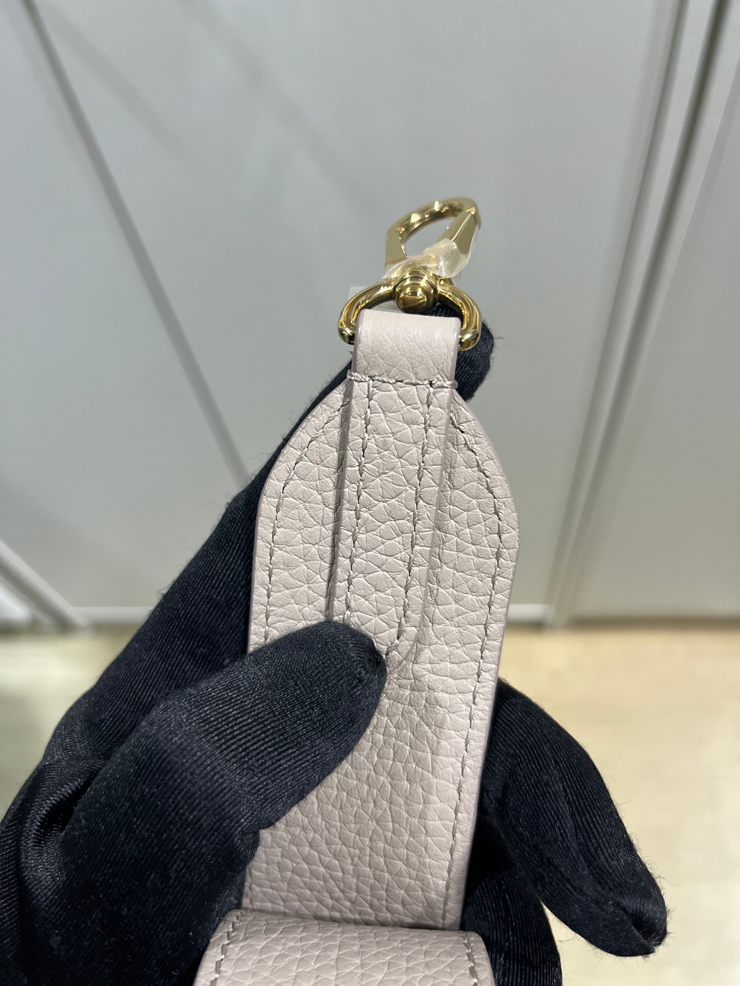 Capucines Mini Beige and Snakeskin Handle Bag (Microchip) | Purse Maison Luxury Bags Shop