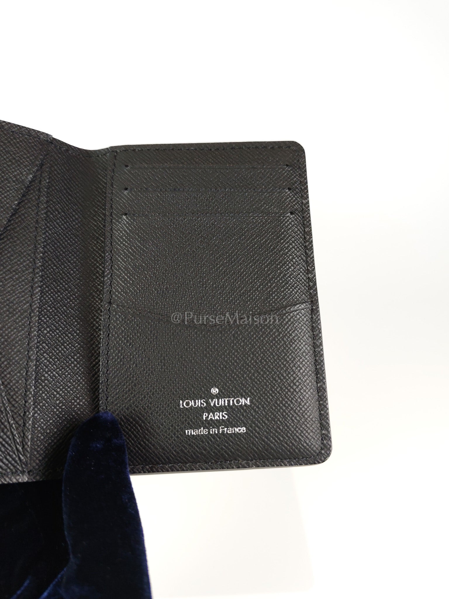 Card Holder in Black Epi Leather (Date code: CT4129) | Purse Maison Luxury Bags Shop