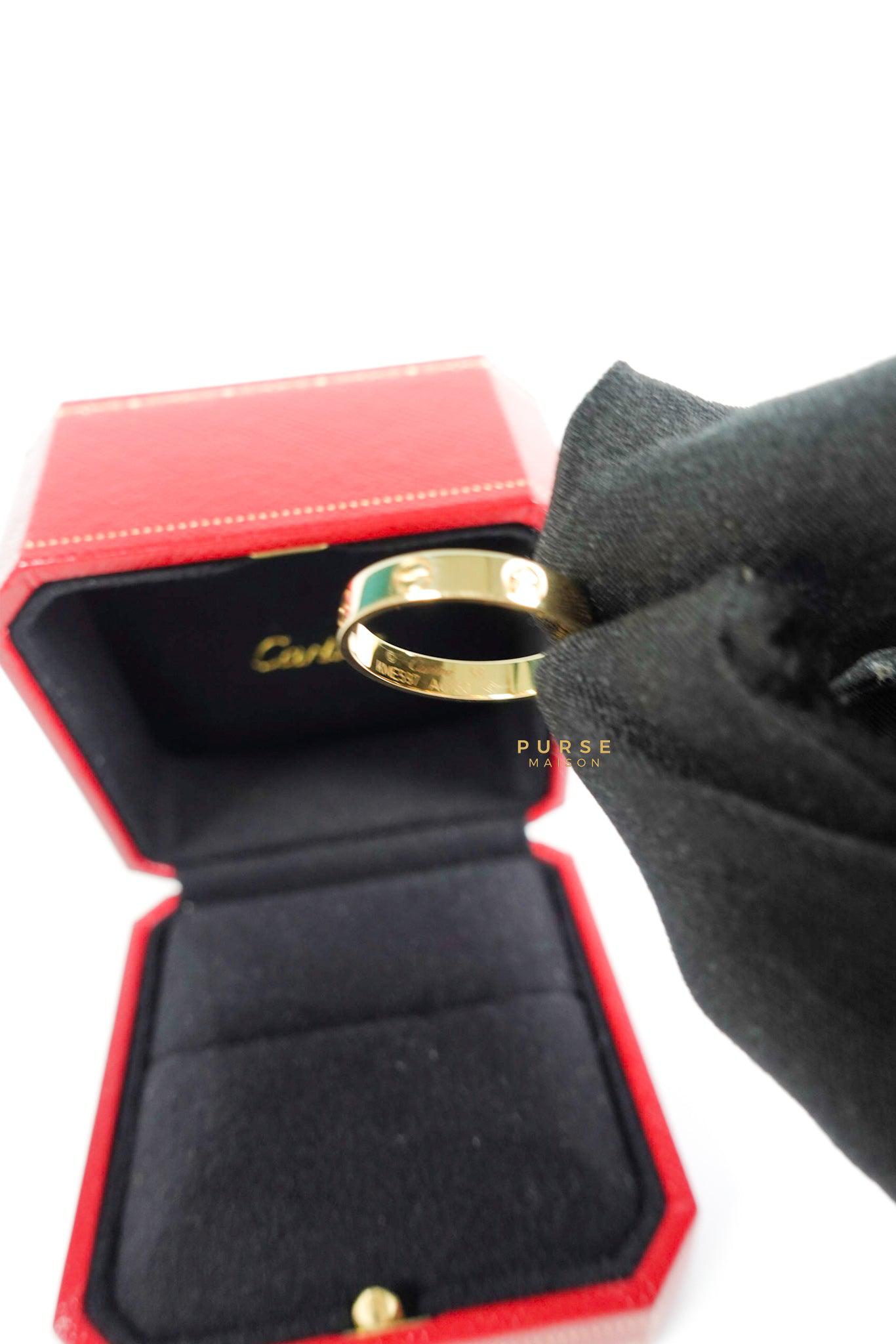 Cartier 18k Love Wedding Band Size 58 (can fit 7.5 - 8)